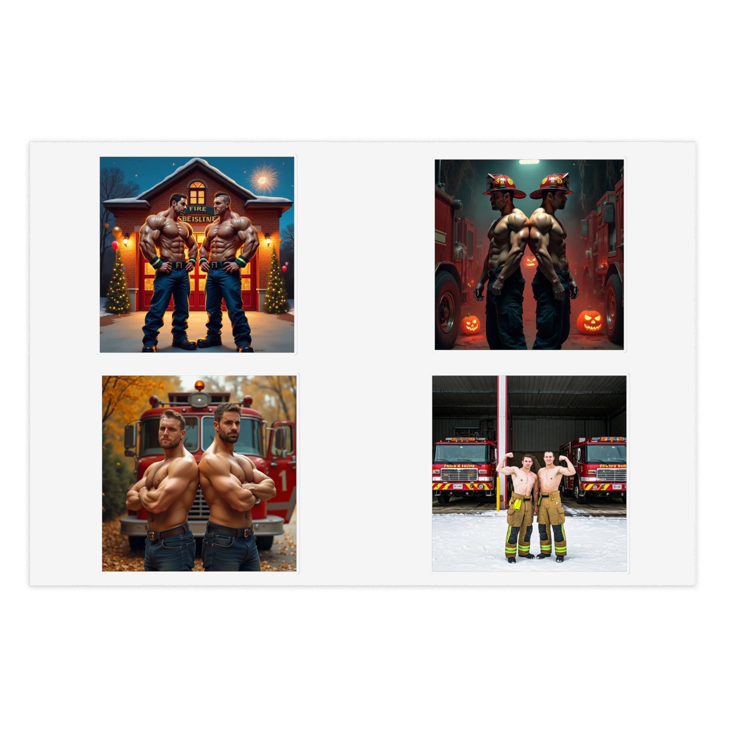Firehouse 14 "Seasons" Sticker Set