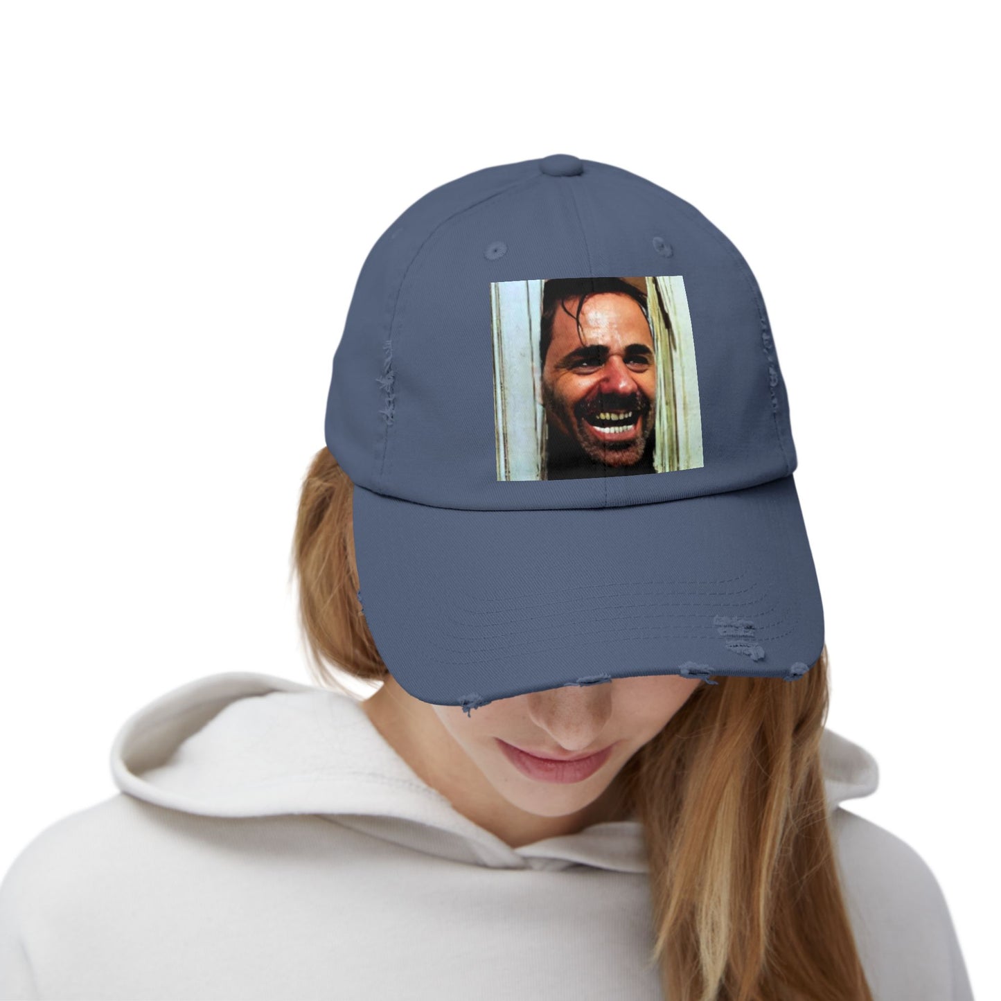 Distressed Hyena Attack Cap