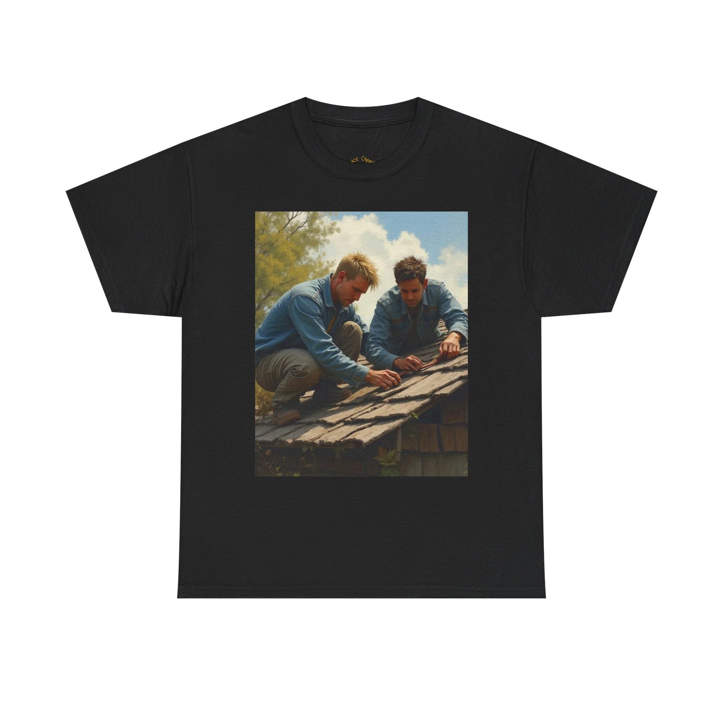 Roof Repair "Boys in Blue" Tee