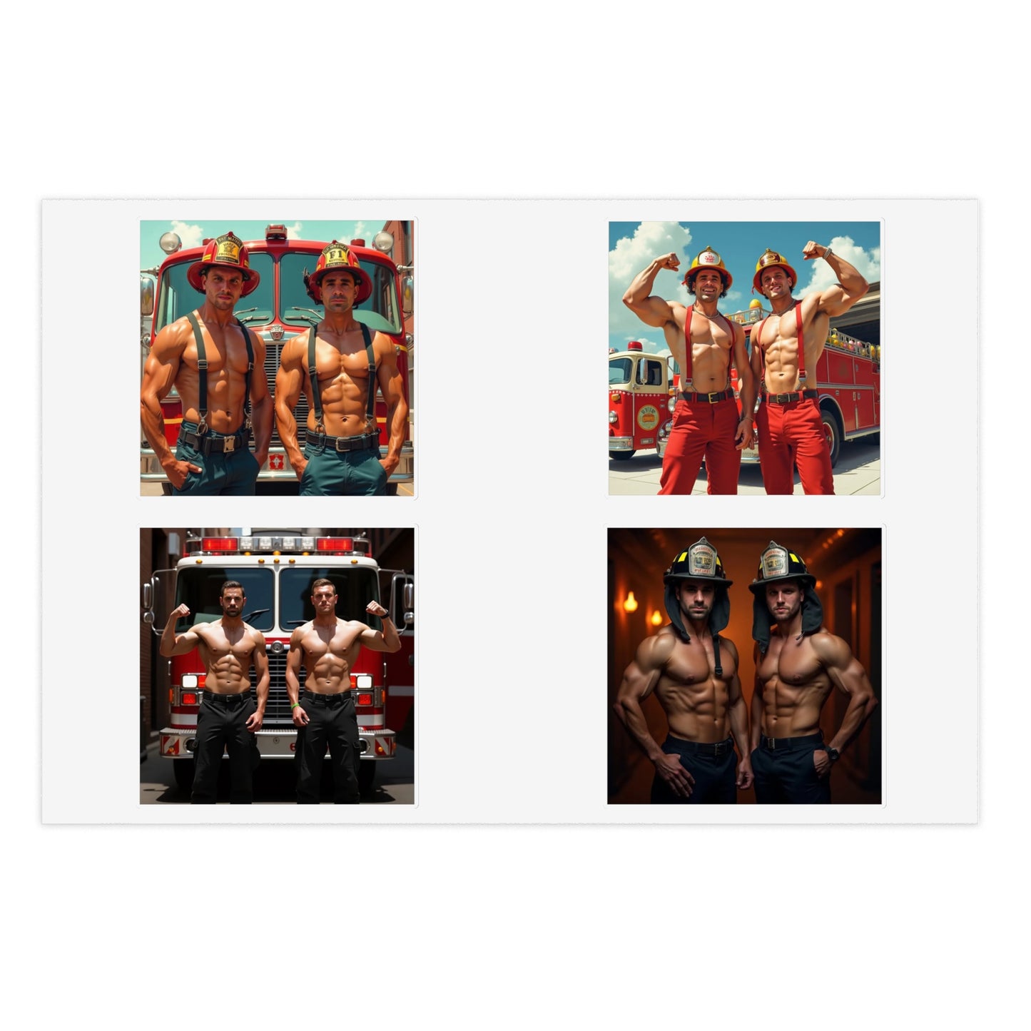 Firehouse 14 "The Boys" Sticker Set