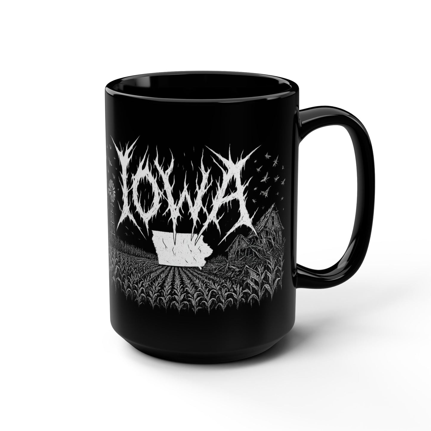 Iowa is Metal! Mug (15oz)