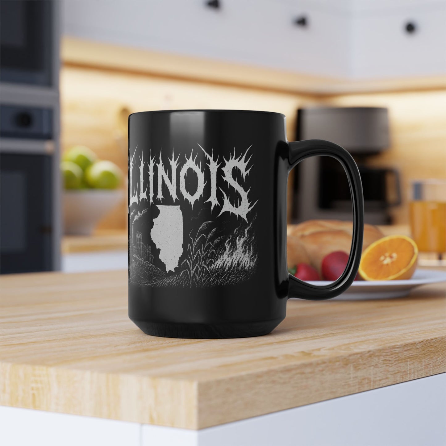 Illinois is Metal! Mug (15oz)