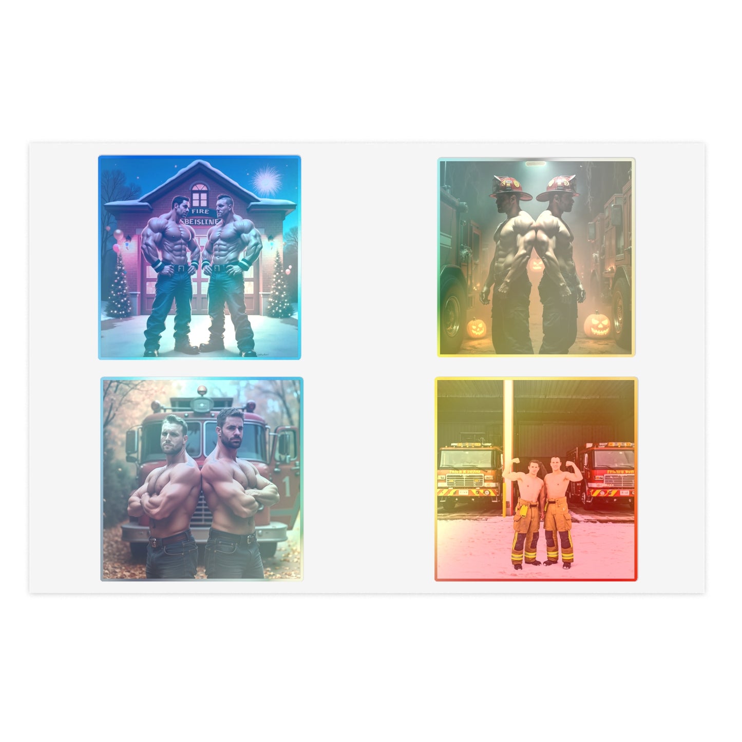 Firehouse 14 "Seasons" Sticker Set