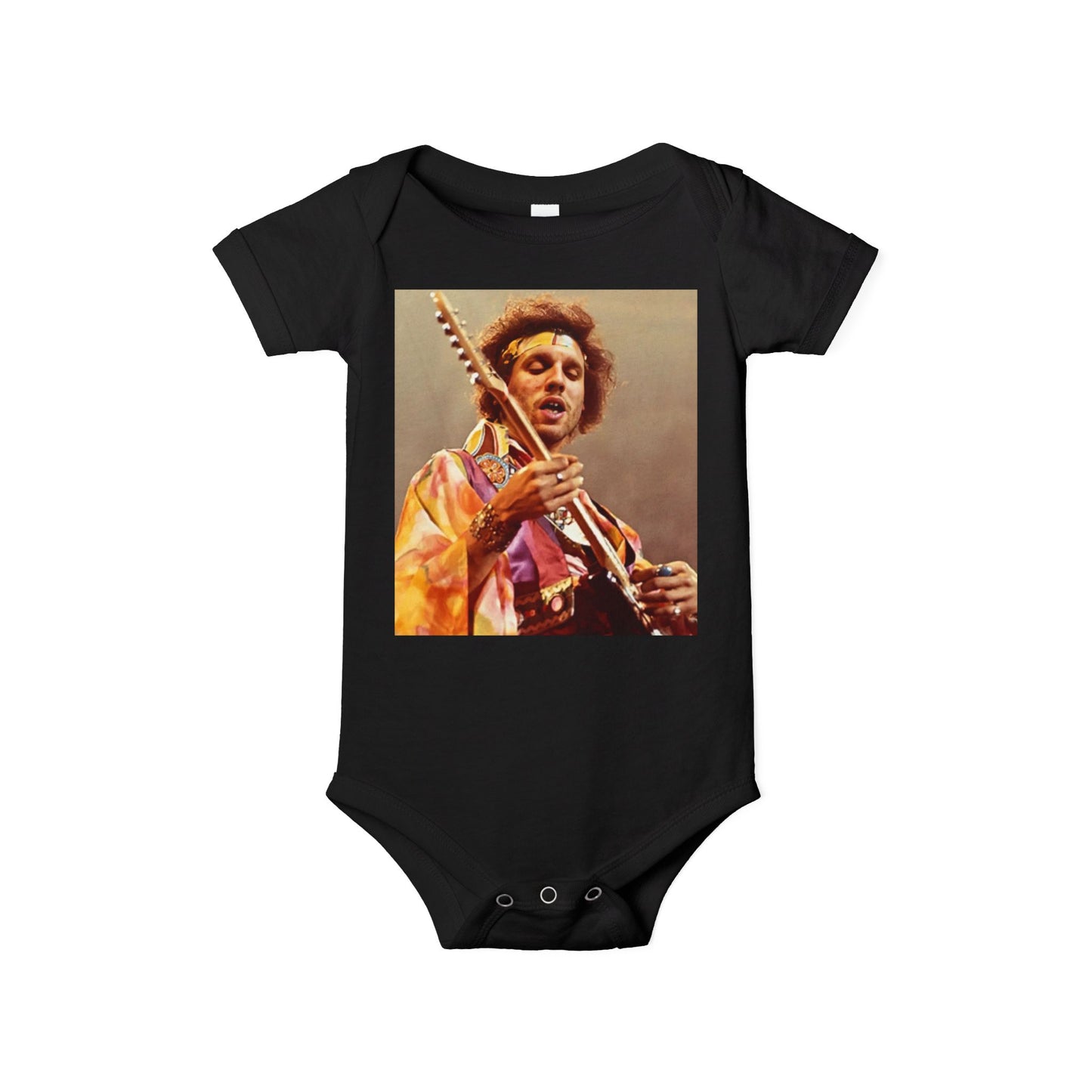 Hyena Hendrix Baby Onesie