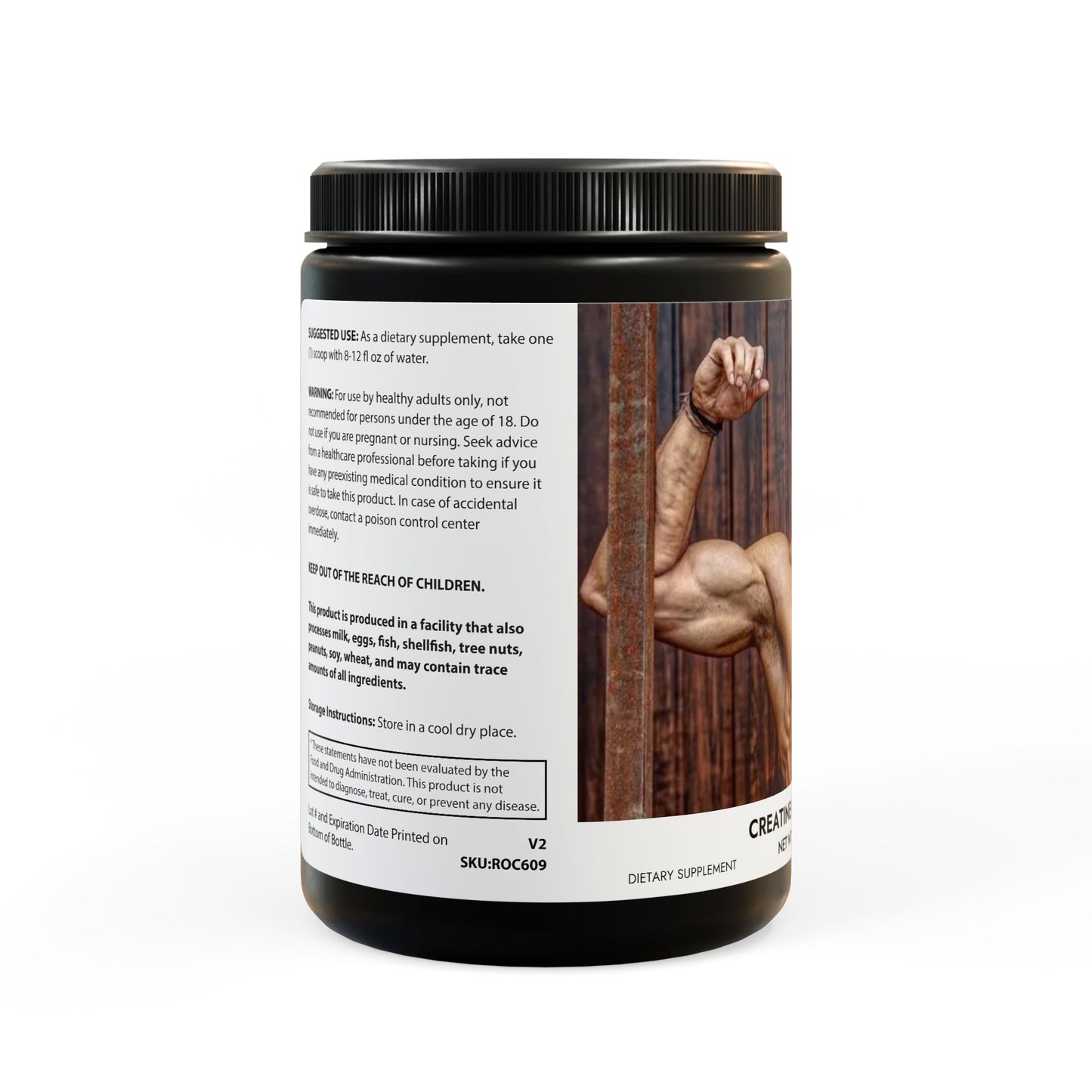 Creatine Monohyena Supplement (300g, 10.58oz)