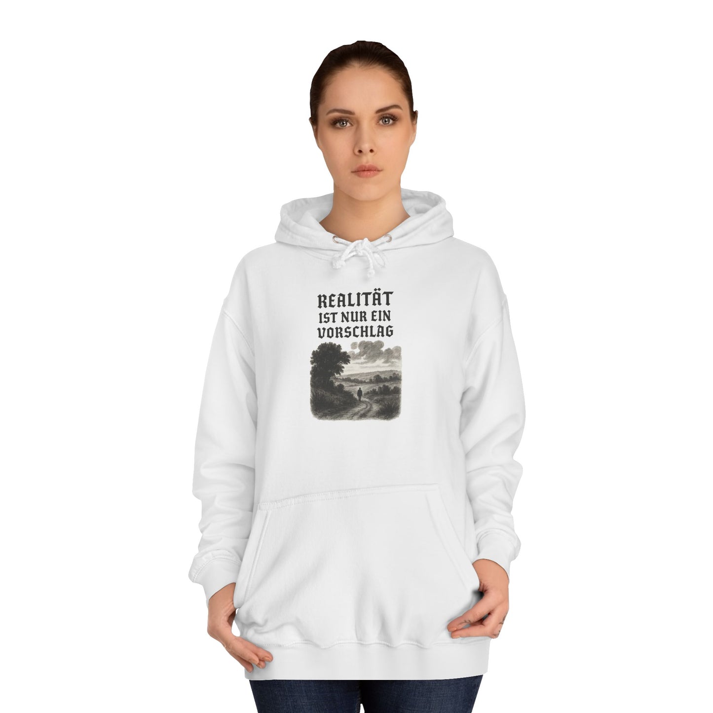 Reality Suggestion Unisex College Hoodie