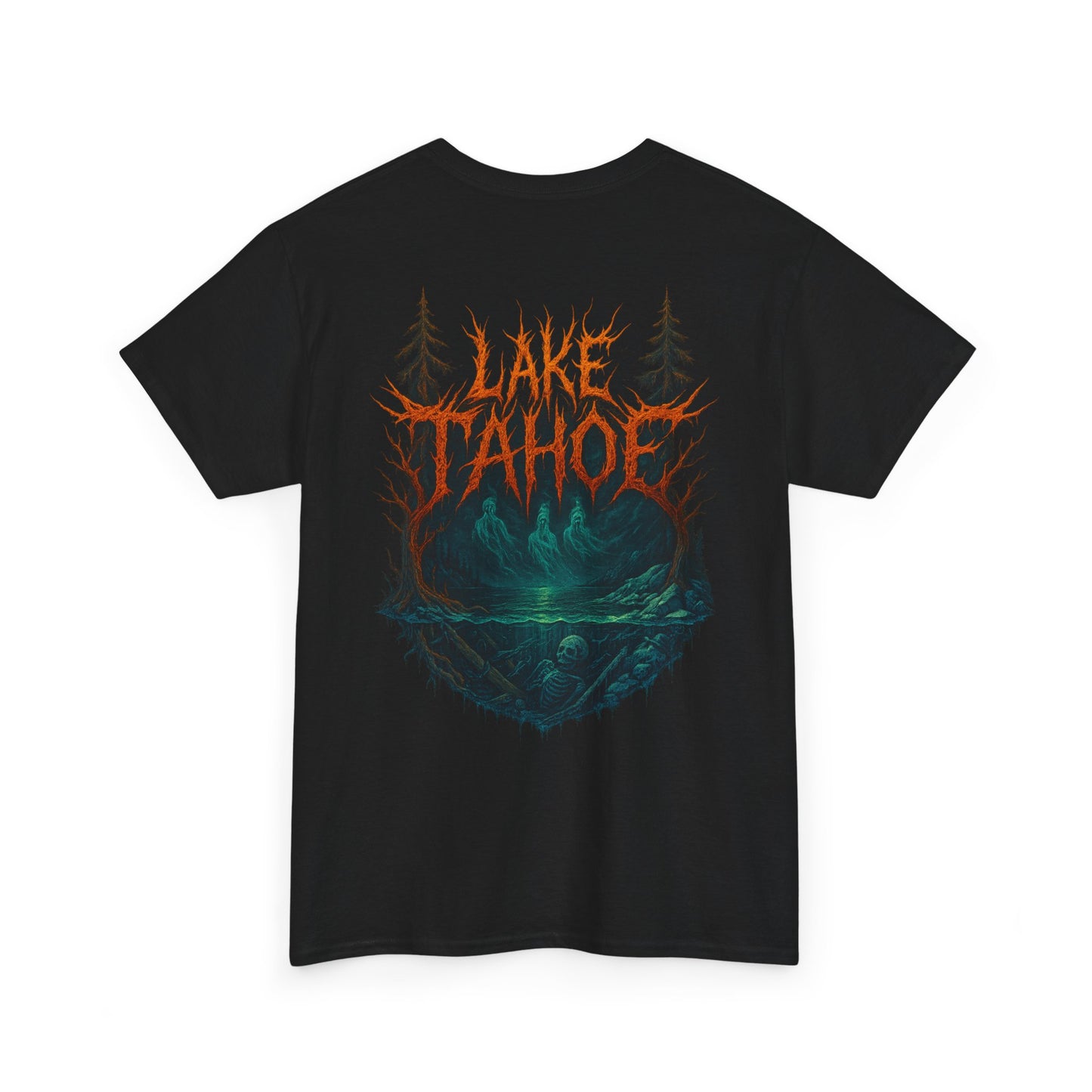 Lake Tahoe Metal Tee (Back Print)