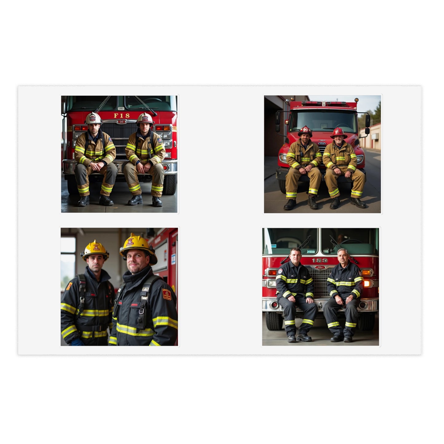Firehouse 14 "Friendship" Sticker Set