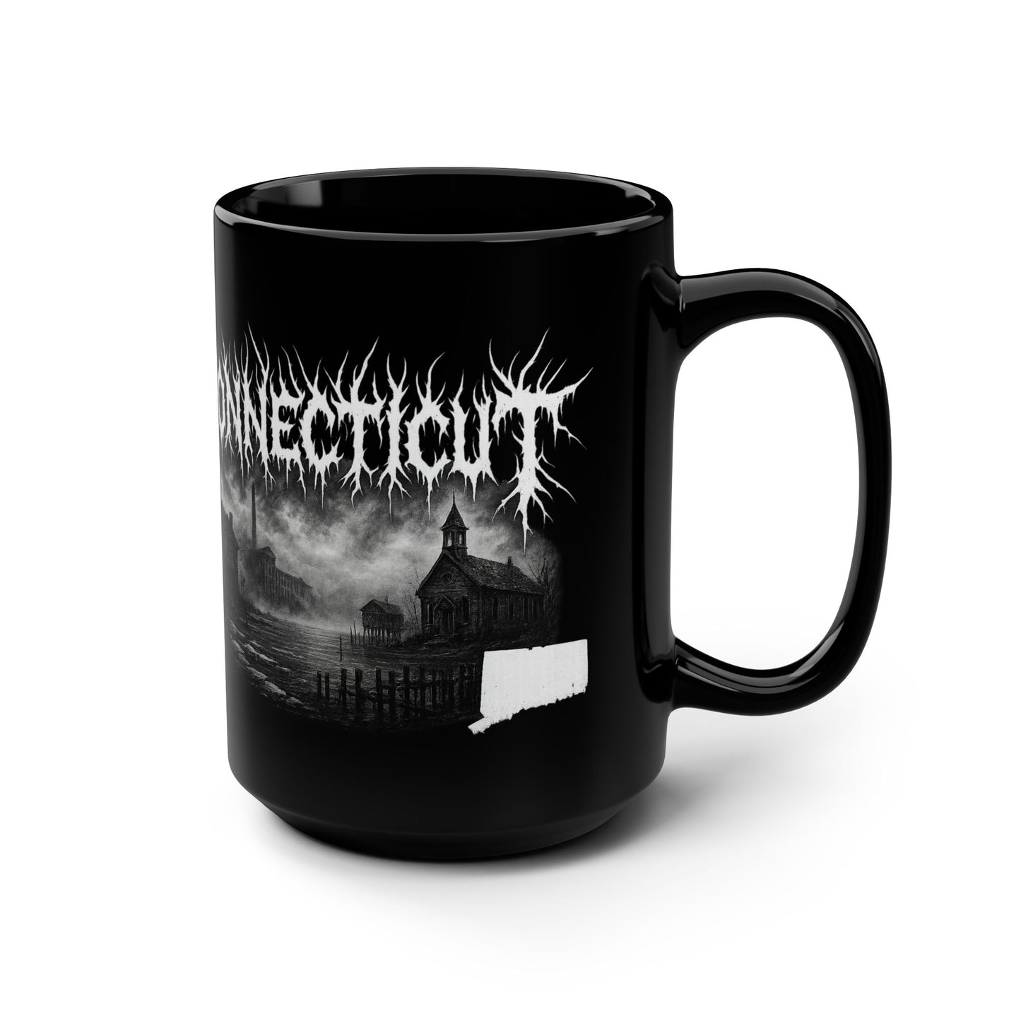 Connecticut is Metal! Mug (15oz)