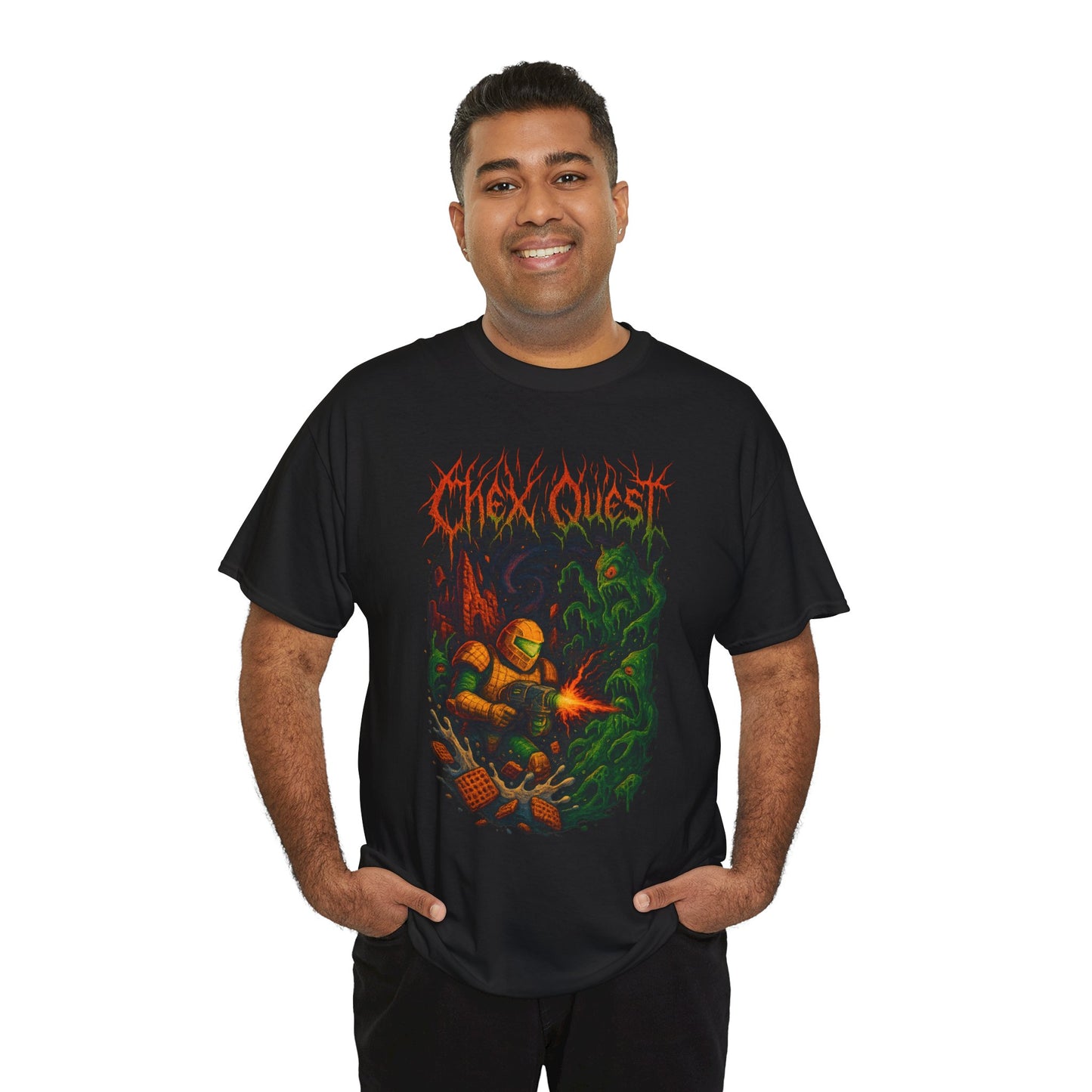 Chex Quest! Metal Tee