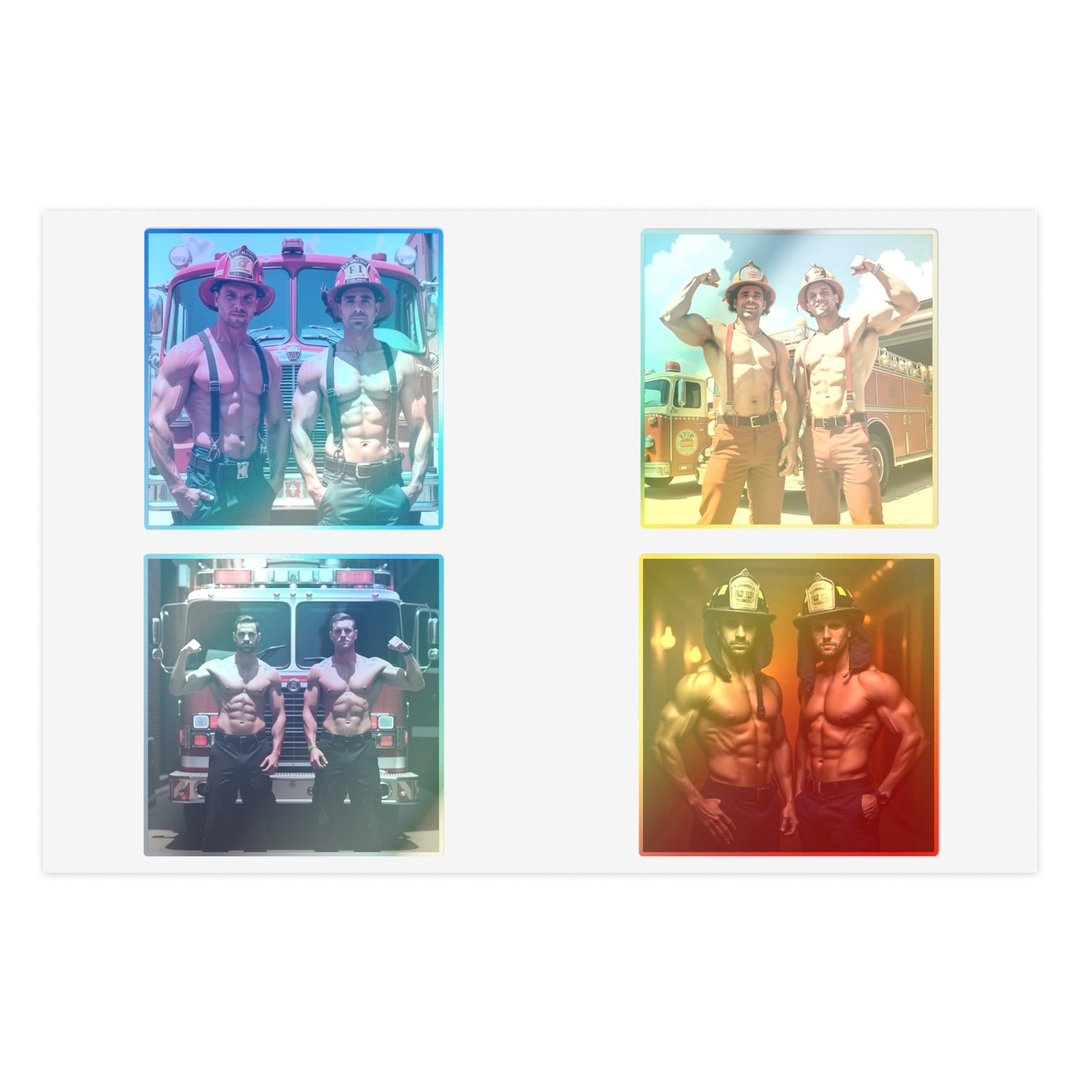 Firehouse 14 "The Boys" Sticker Set