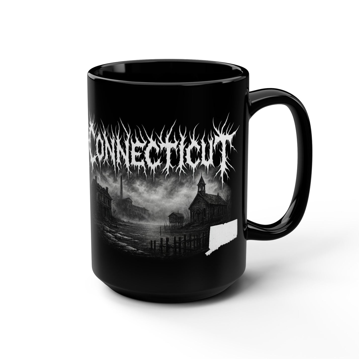 Connecticut is Metal! Mug (15oz)