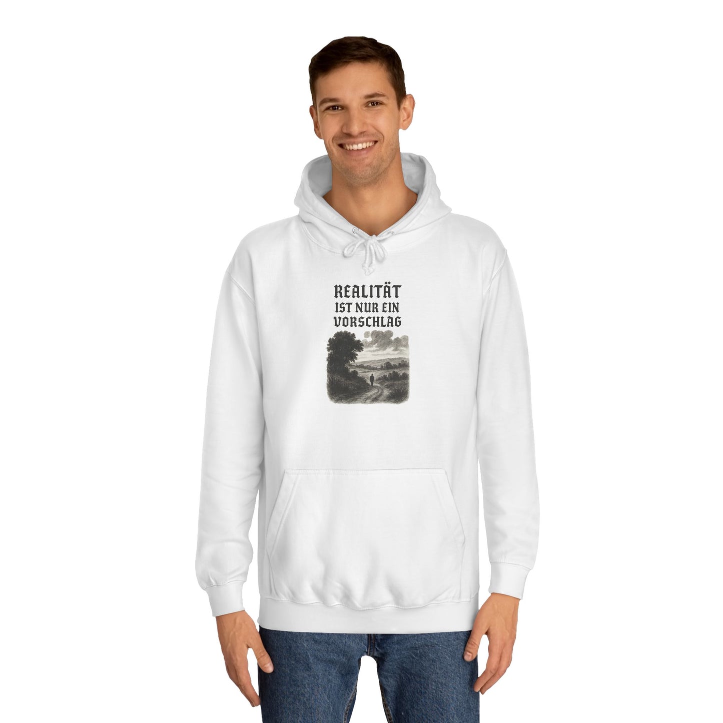 Reality Suggestion Unisex College Hoodie