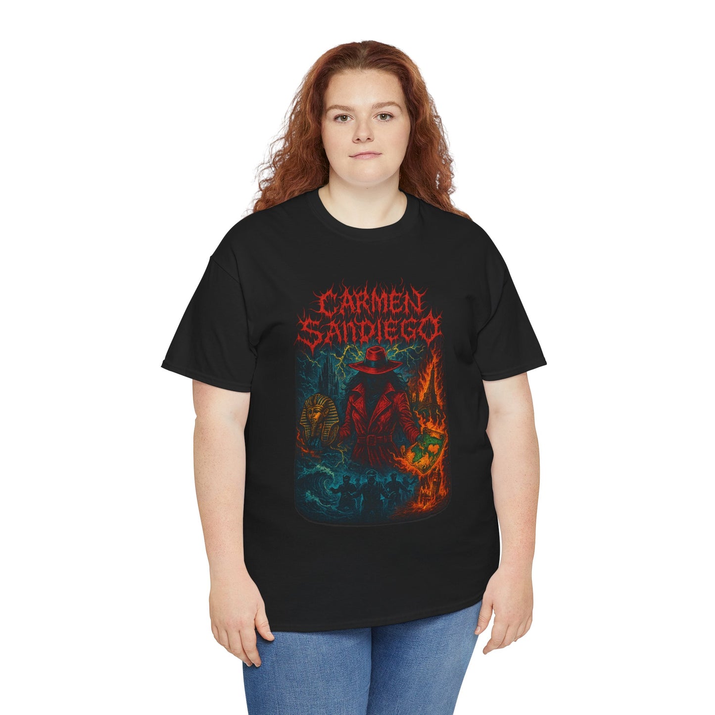 Carmen Sandiego is Metal! Tee