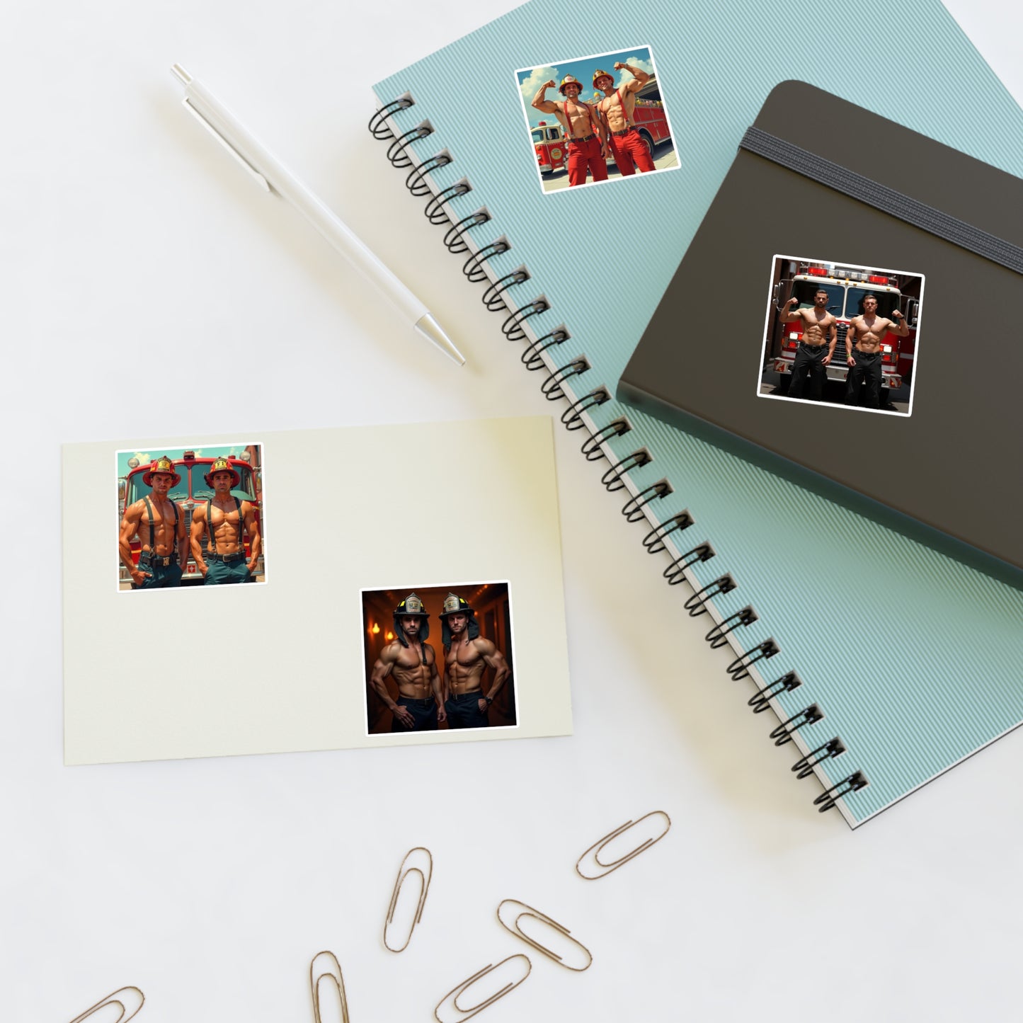 Firehouse 14 "The Boys" Sticker Set