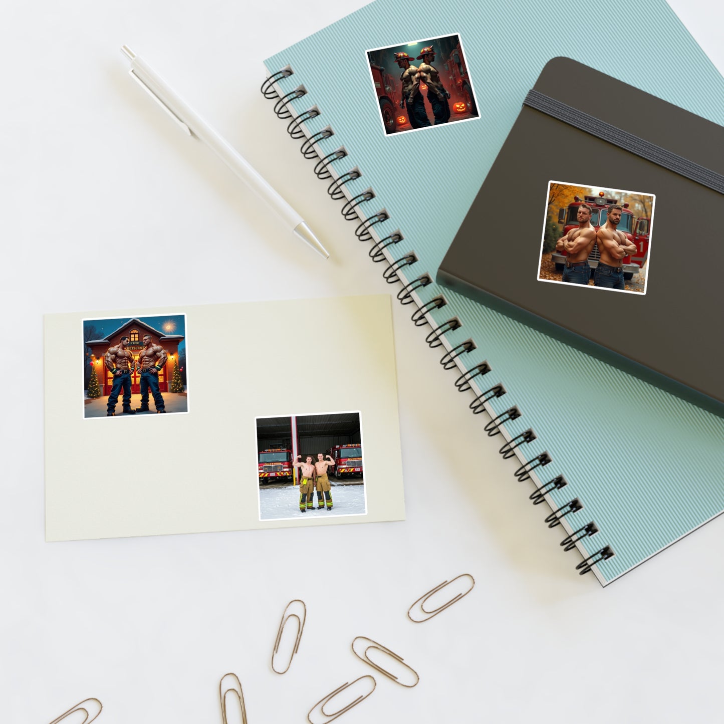 Firehouse 14 "Seasons" Sticker Set