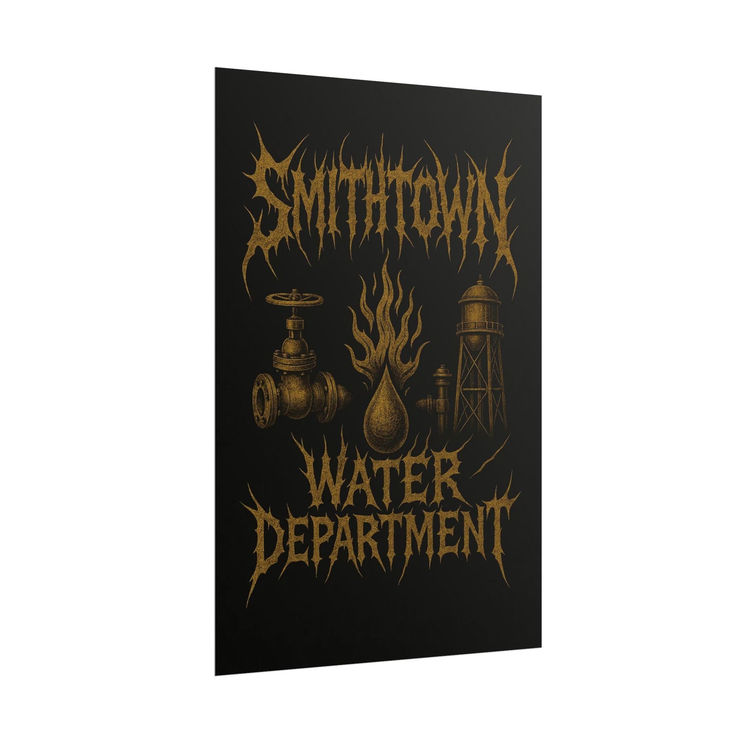 Smithtown Water Department Art Print Cuz!
