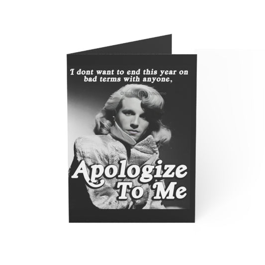 Apology Greeting Card