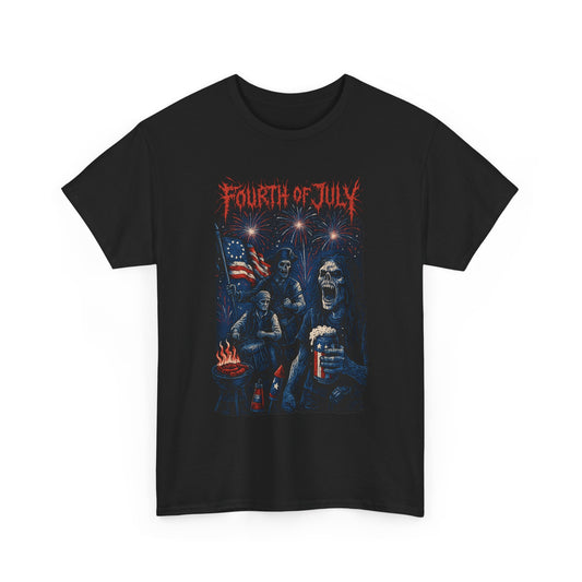 The Fourth of July is Metal! (Black Tee)