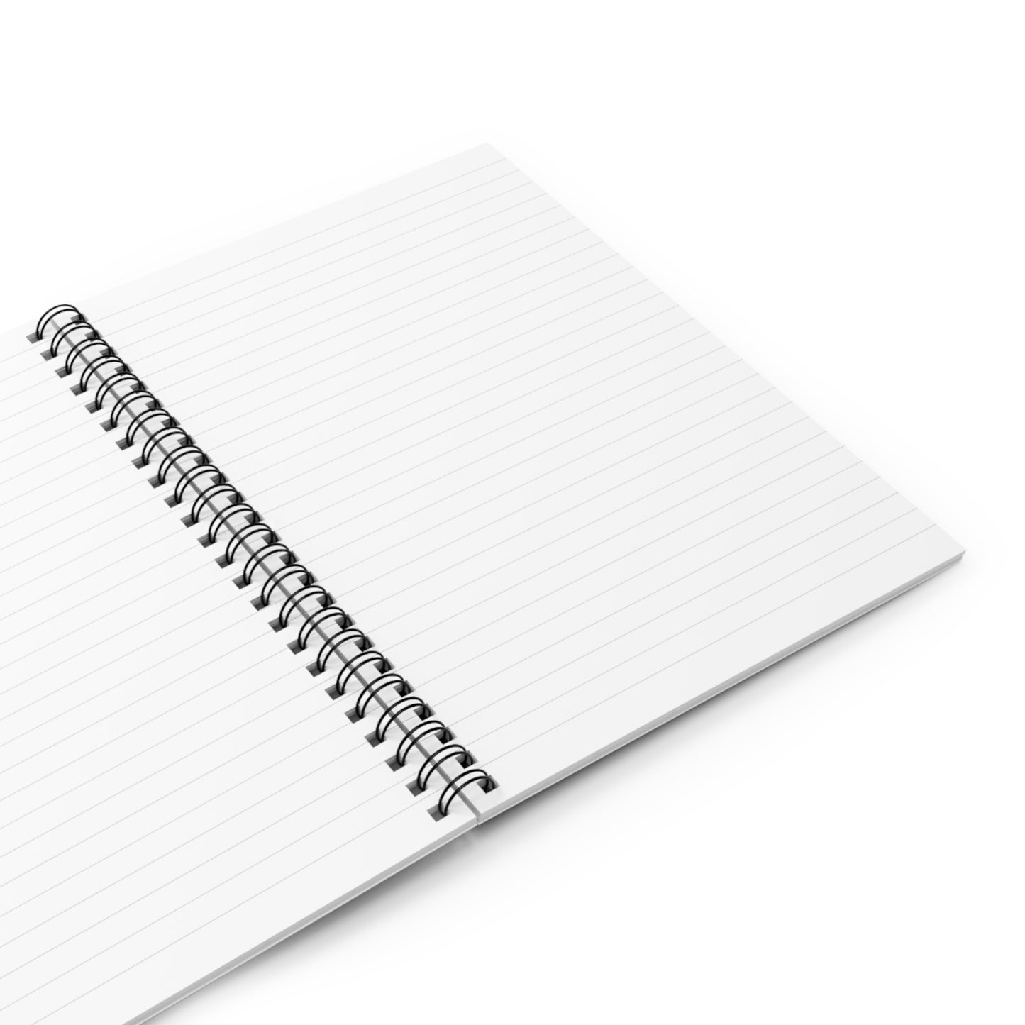 Stay Friendly with the Present Spiral Notebook - Ruled Line for Creative Souls