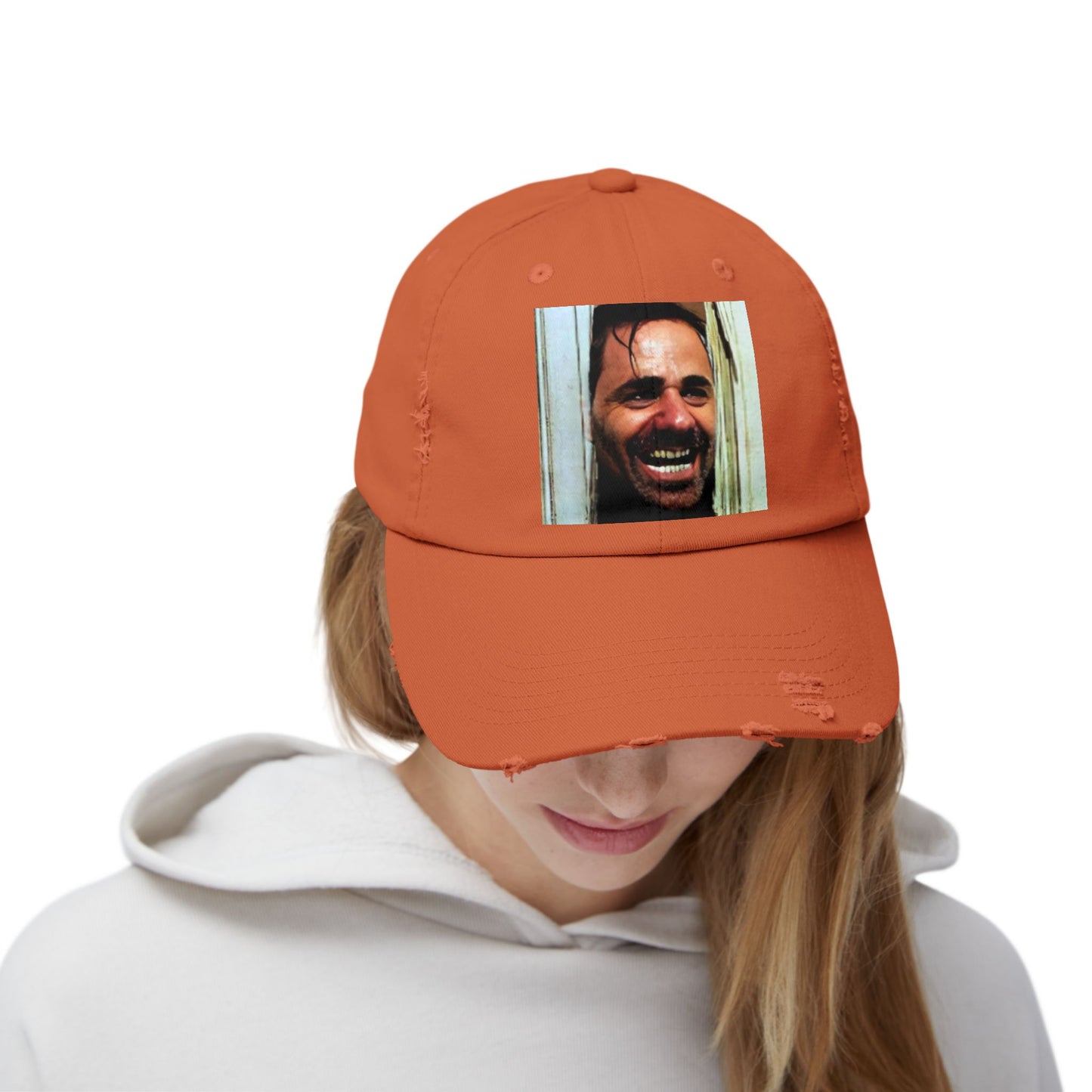 Distressed Hyena Attack Cap