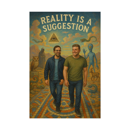 'Reality Is a Suggestion' Art Print for Living Space Decor