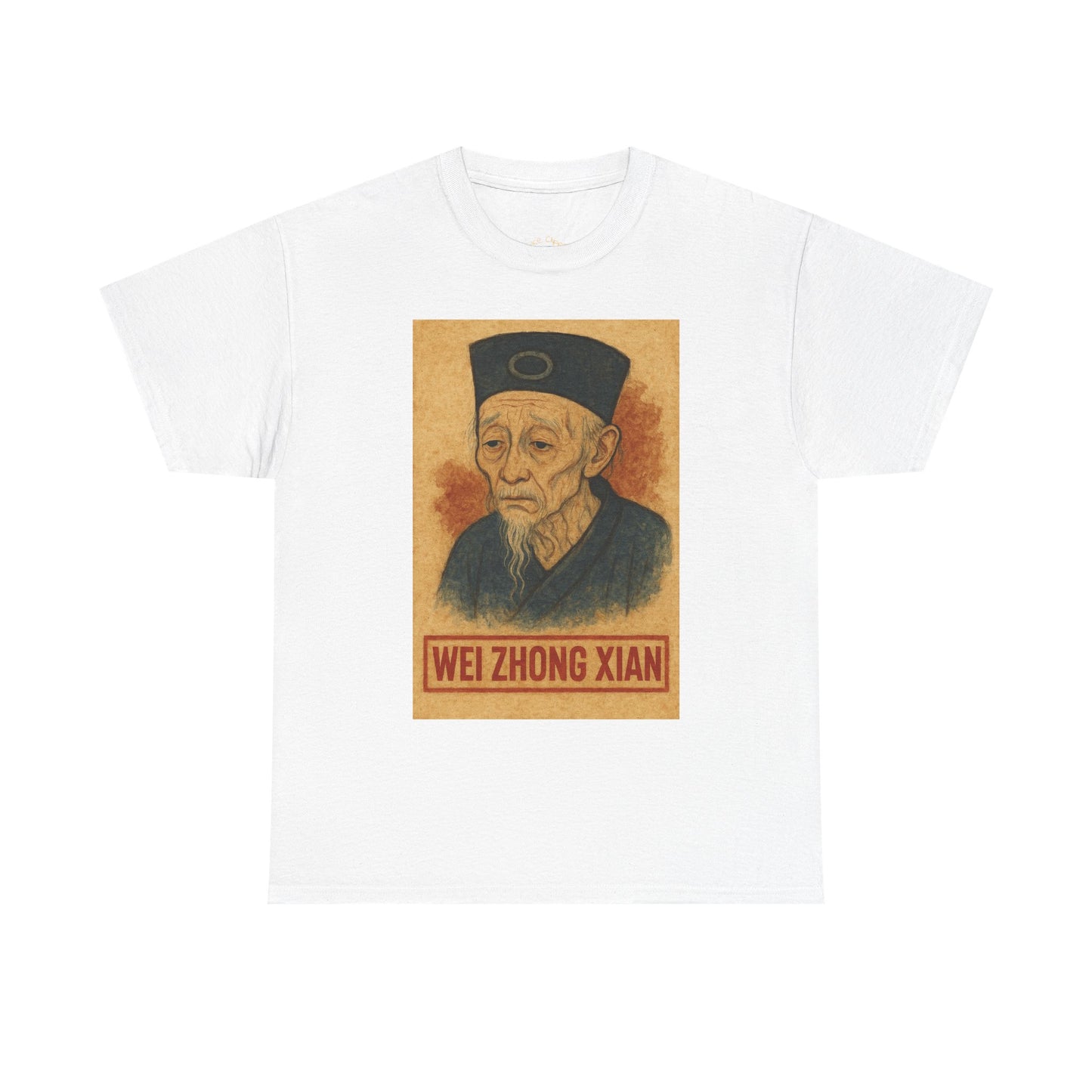 Wei Zhong Xian Graphic Unisex Heavy Cotton Tee