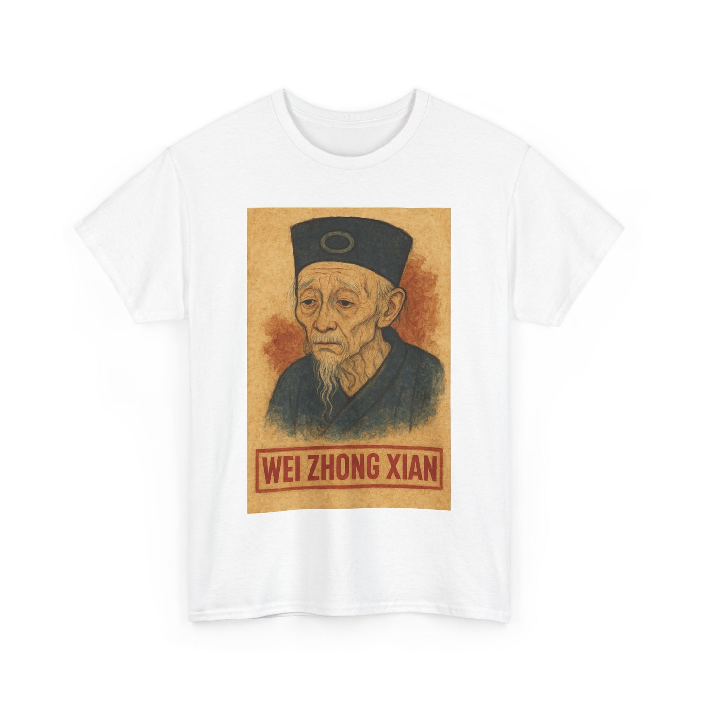 Wei Zhong Xian Graphic Unisex Heavy Cotton Tee