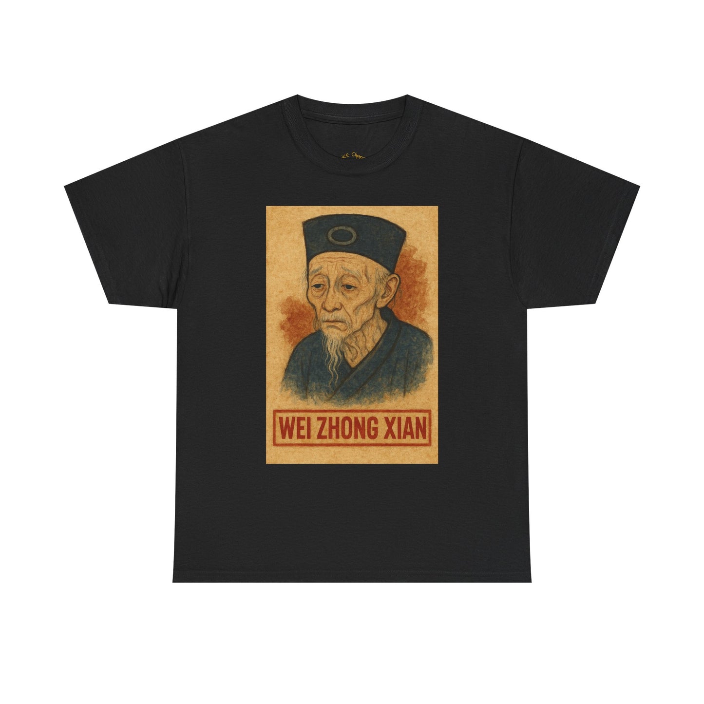 Wei Zhong Xian Graphic Unisex Heavy Cotton Tee