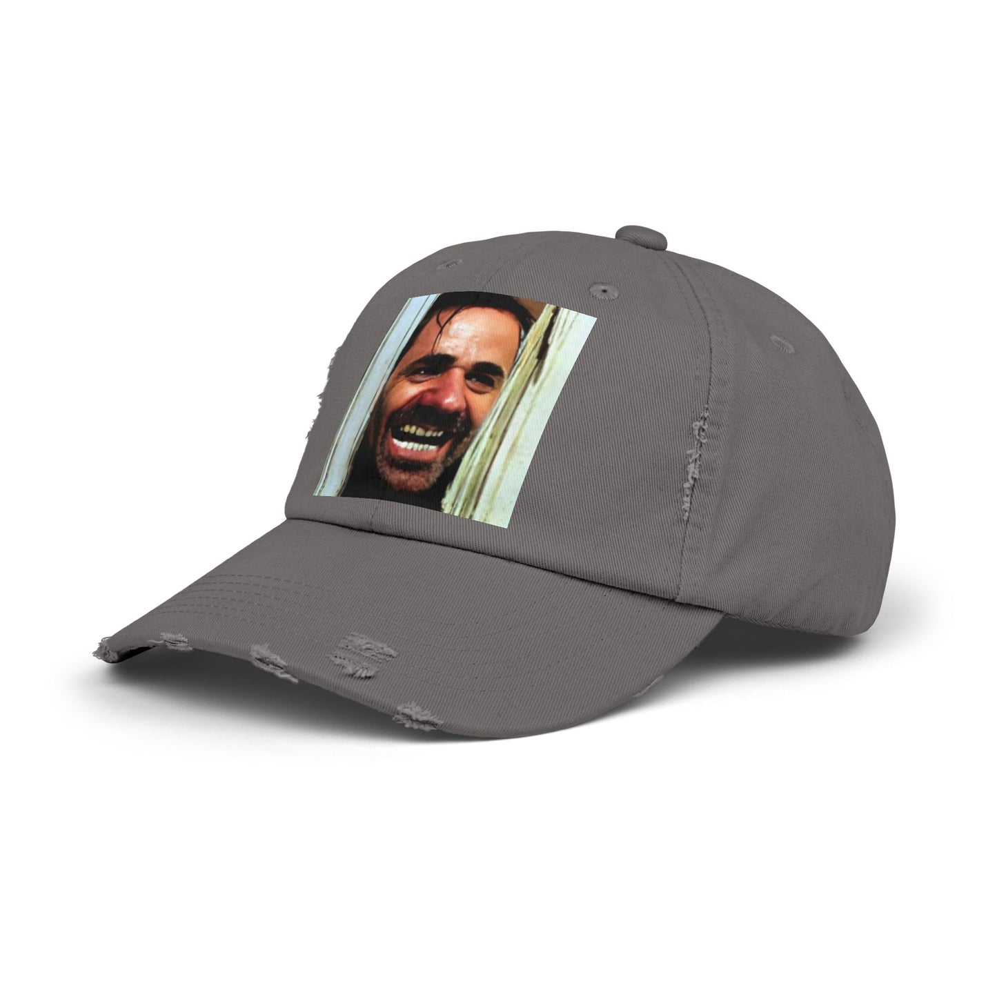 Distressed Hyena Attack Cap