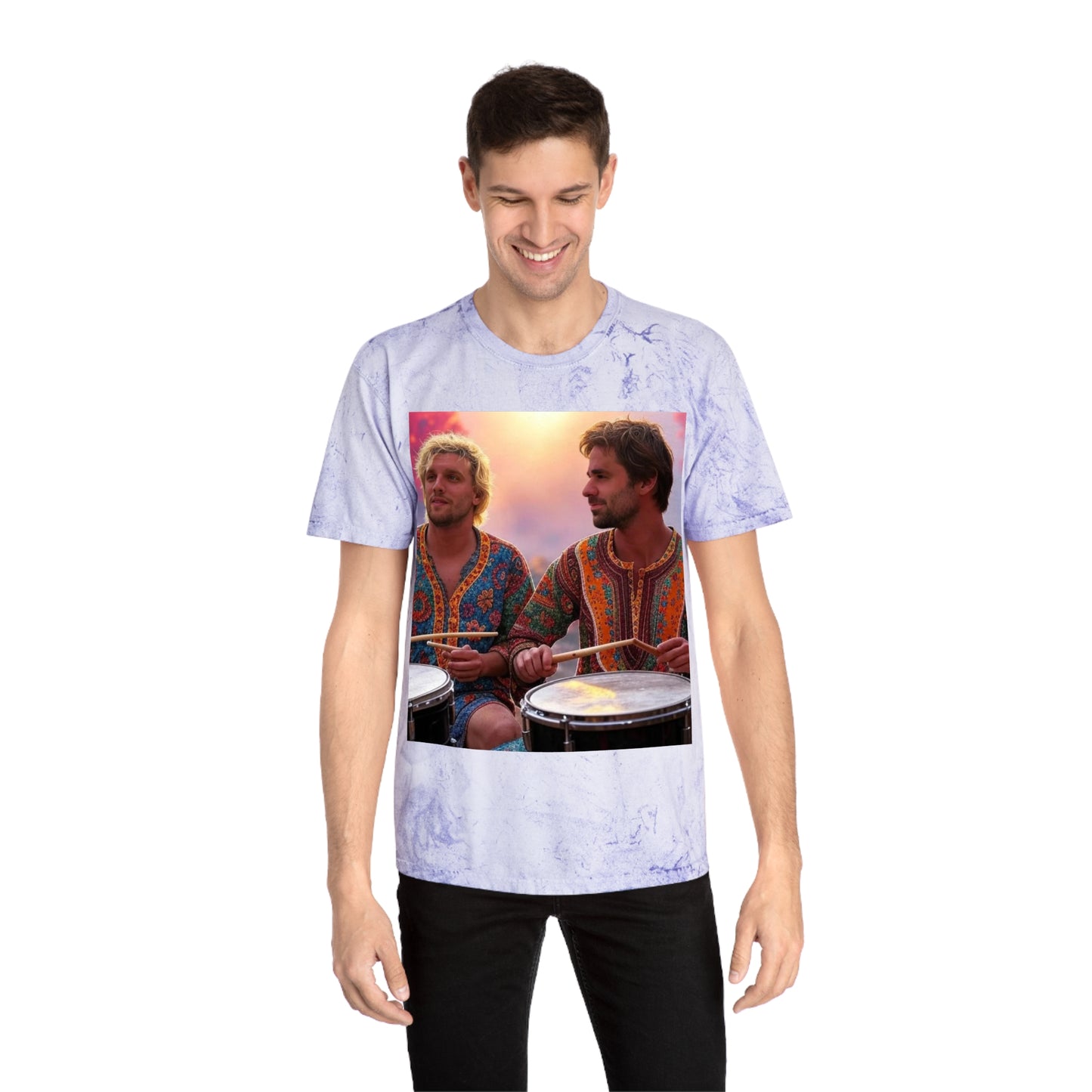 Color Blast Drum Circle Shirt