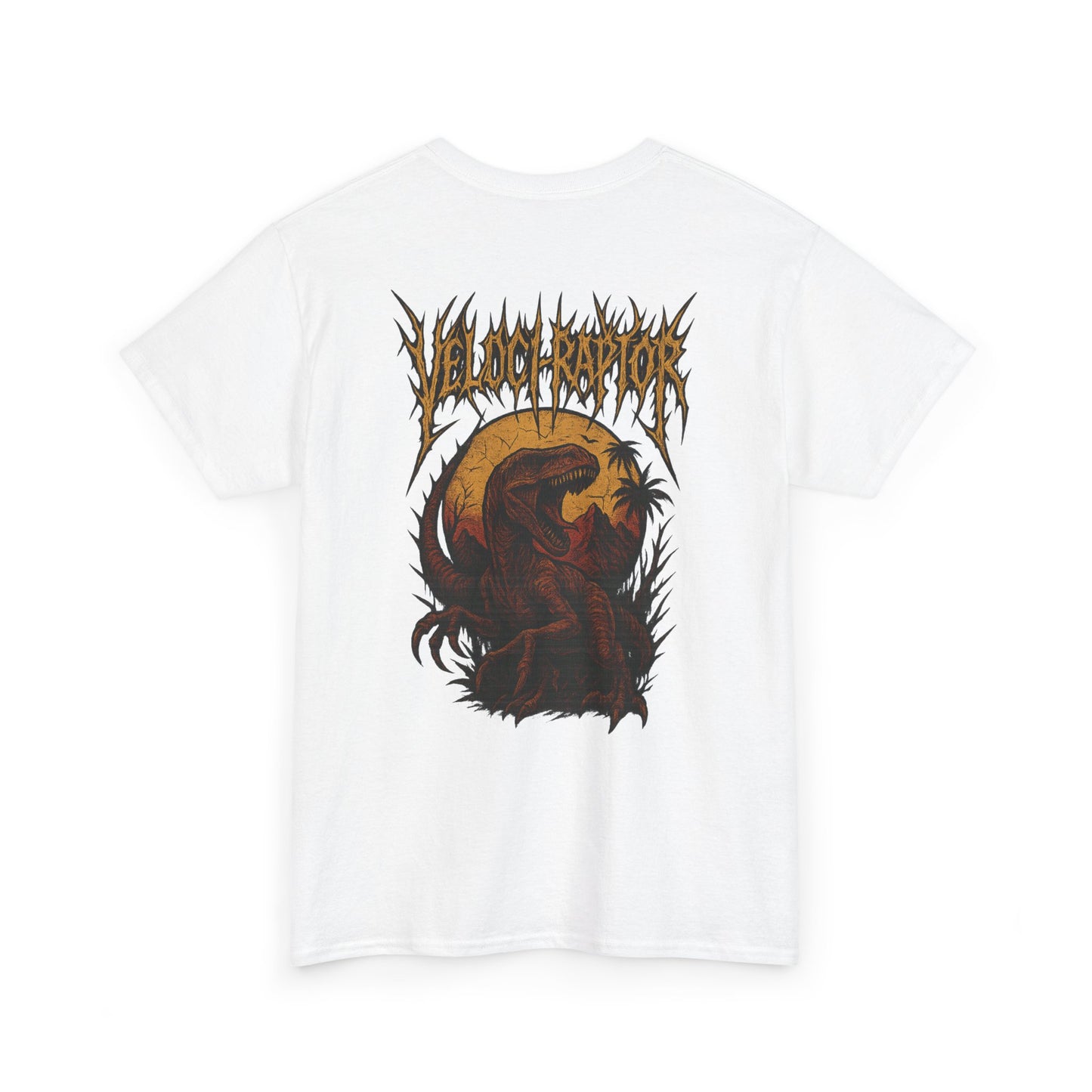 Velociraptor is Metal! (Back Print)