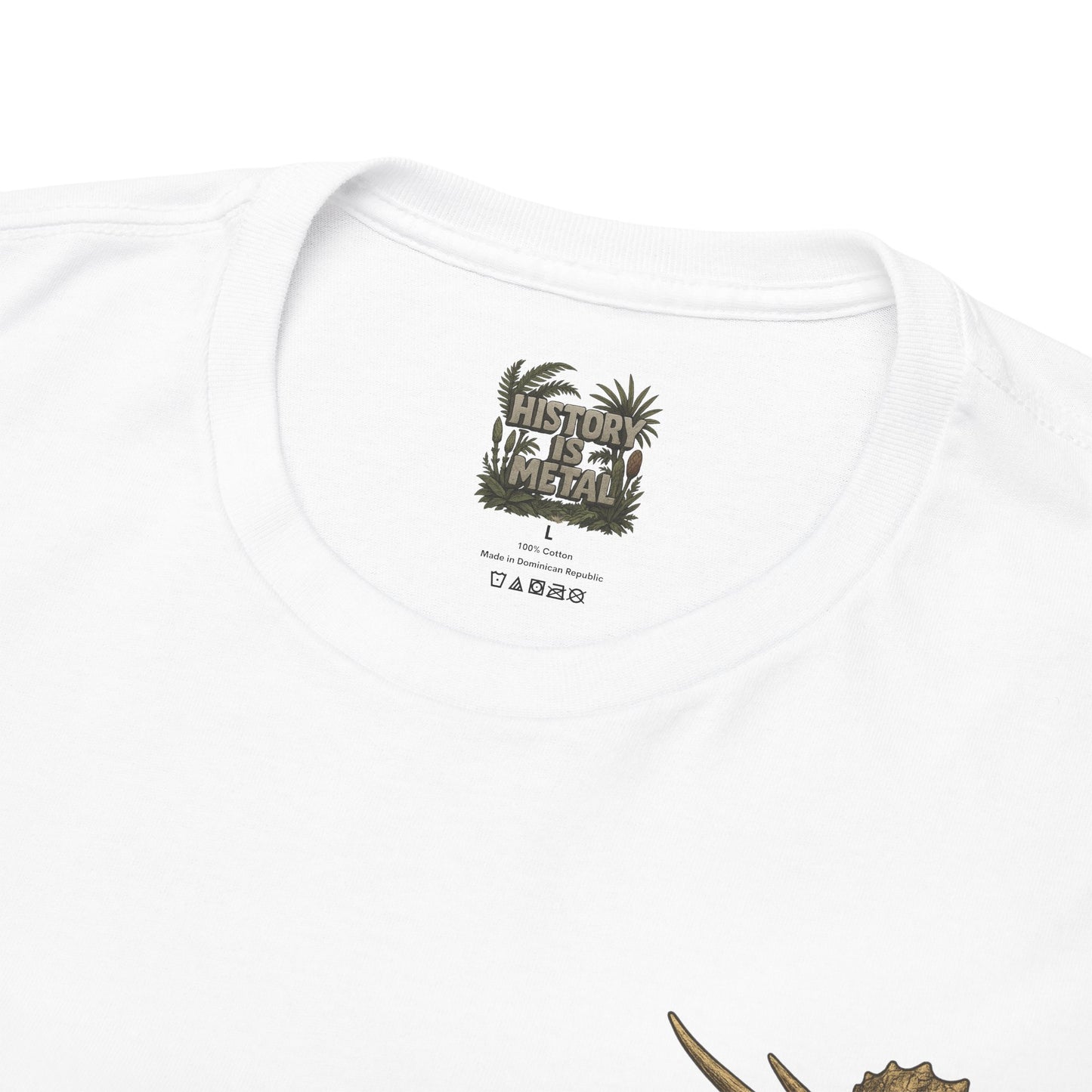 Triceratops is Metal! (Back Print)
