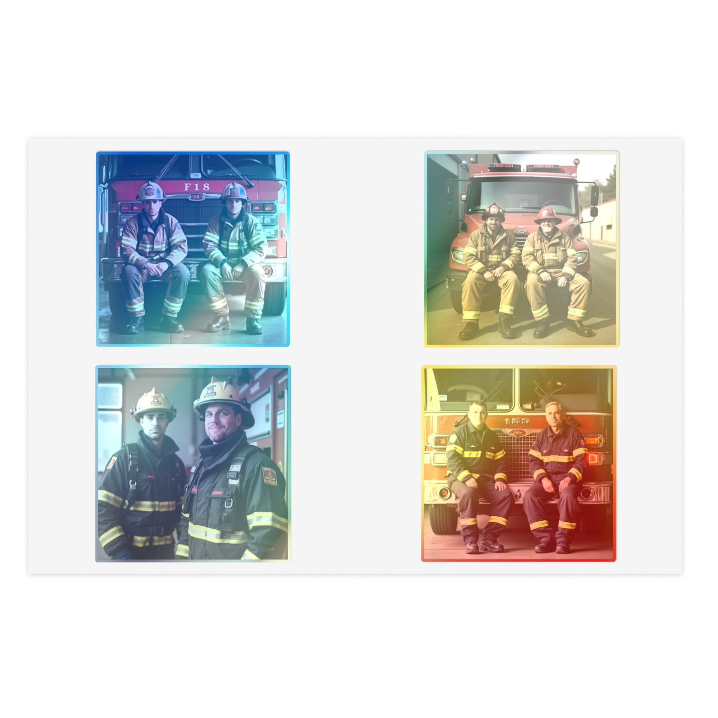 Firehouse 14 "Friendship" Sticker Set