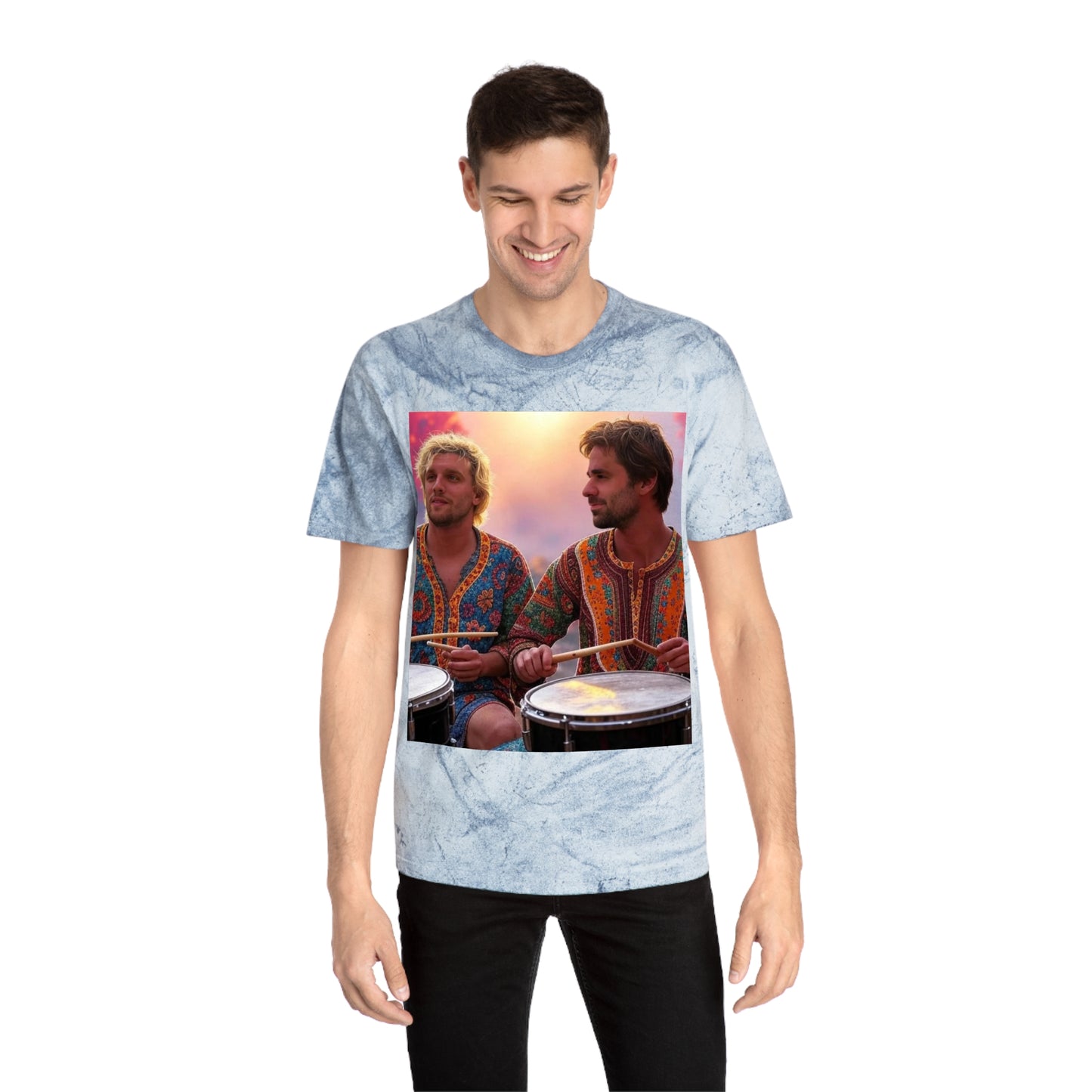 Color Blast Drum Circle Shirt
