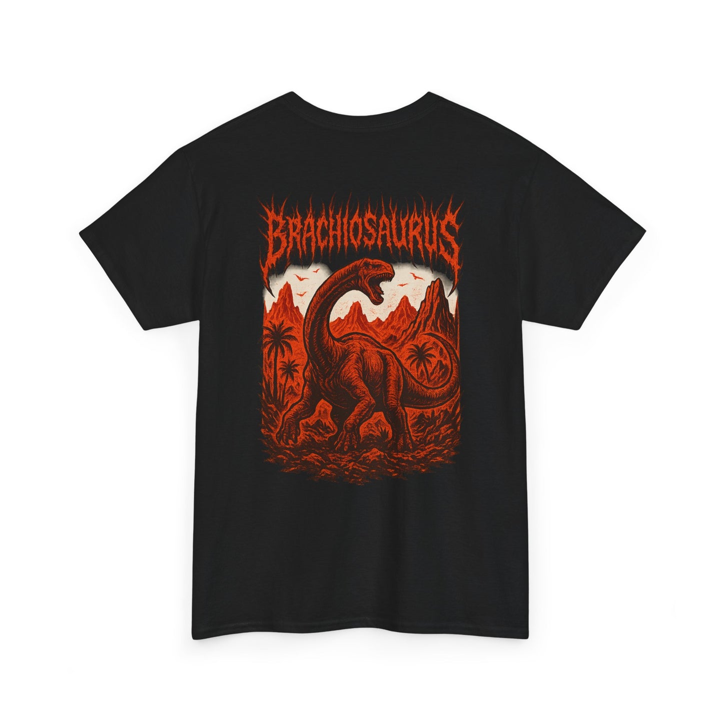 Brachiosaurus is Metal! (Back Print)