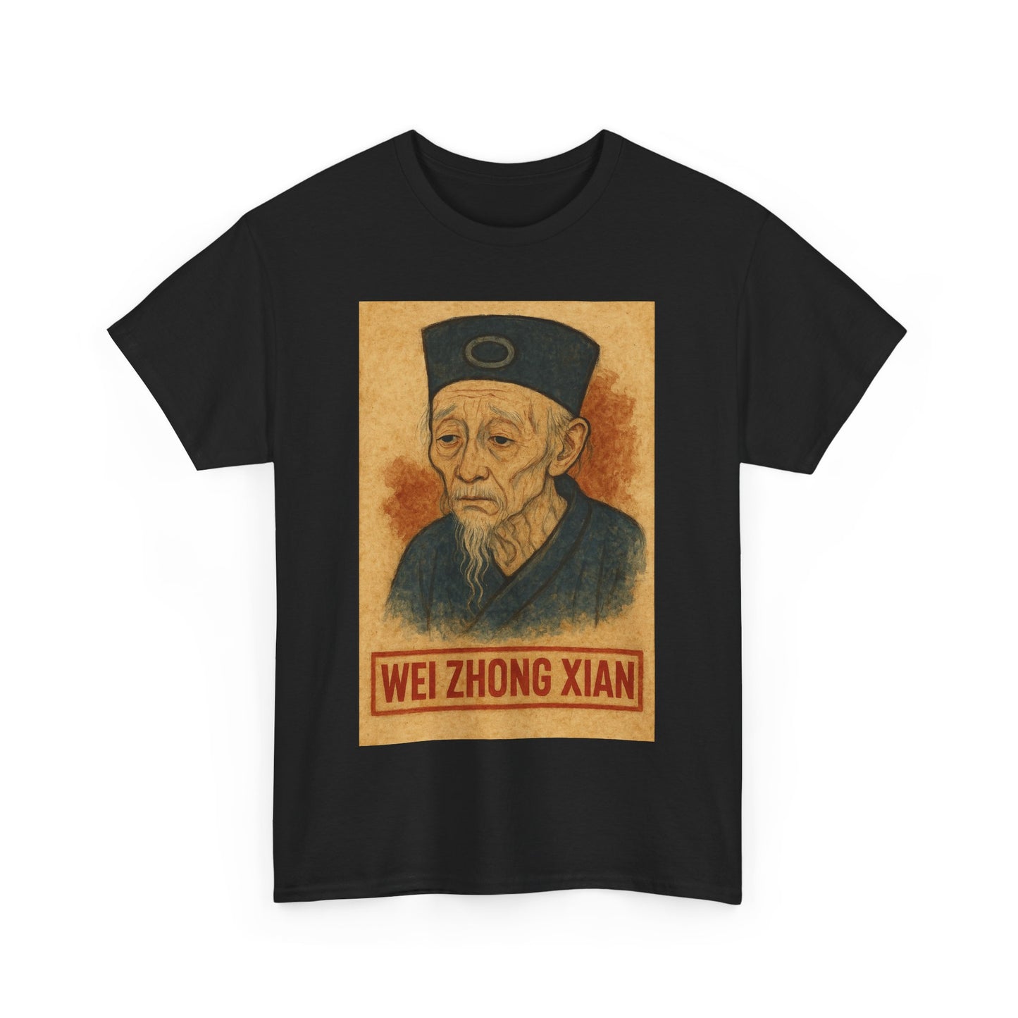 Wei Zhong Xian Graphic Unisex Heavy Cotton Tee