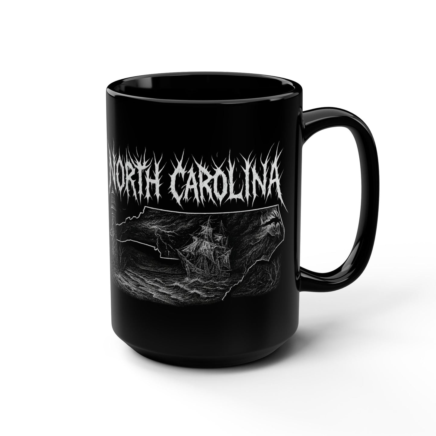 North Carolina is Metal! Mug (15oz)