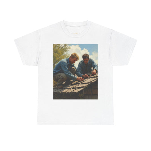 Roof Repair "Boys in Blue" Tee