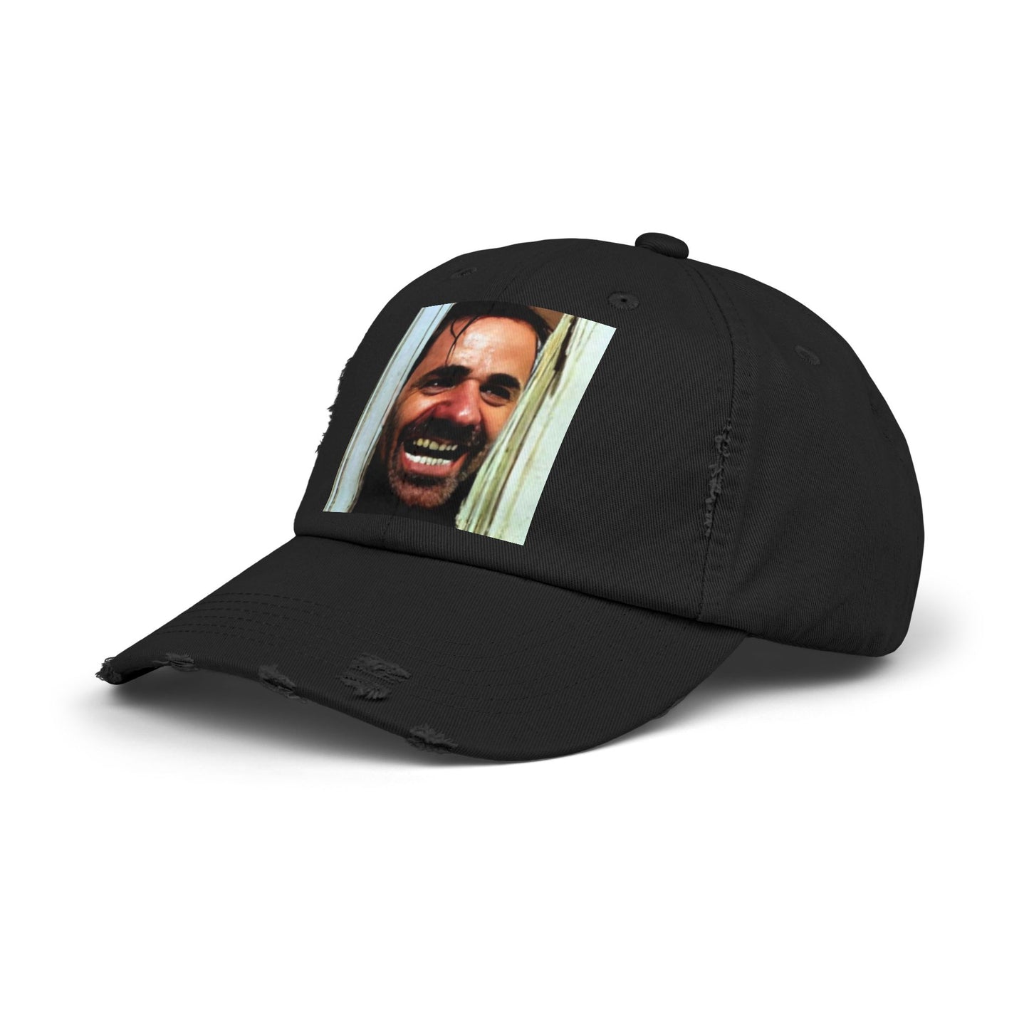 Distressed Hyena Attack Cap