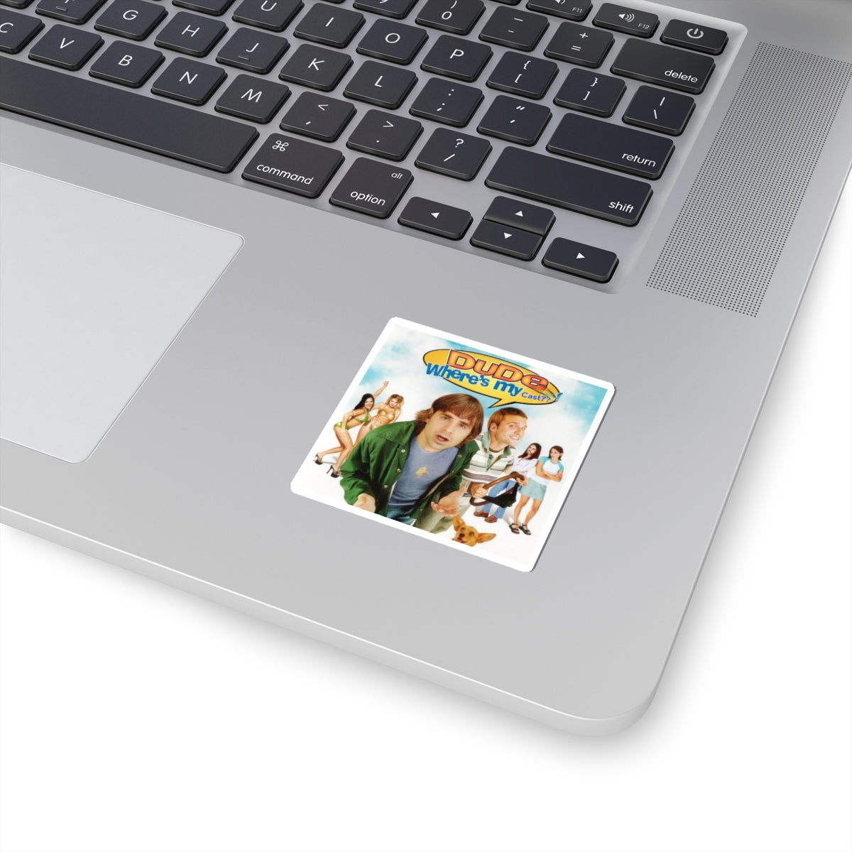 Dude Where's My Cast? Commemorative Stickers