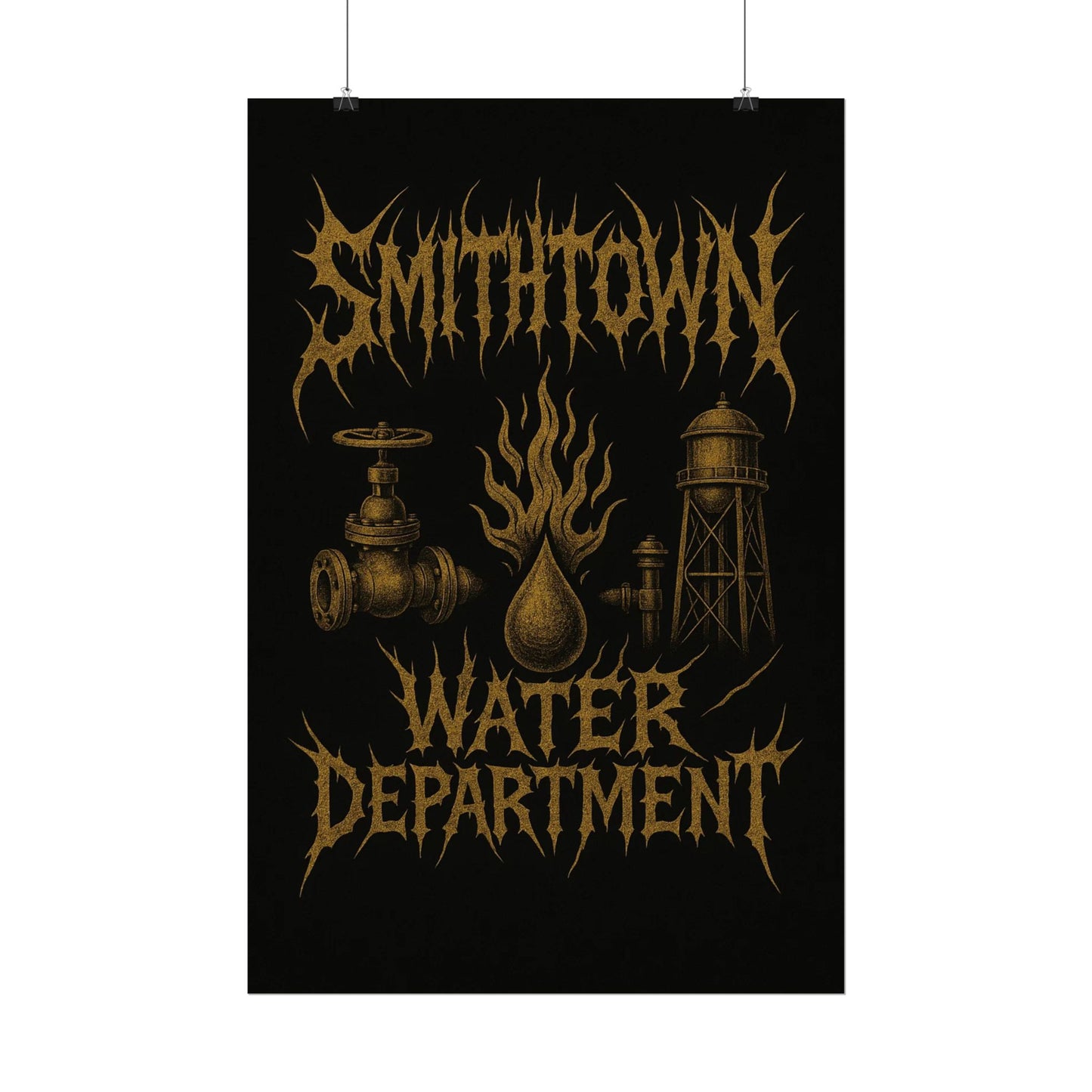Smithtown Water Department Art Print Cuz!