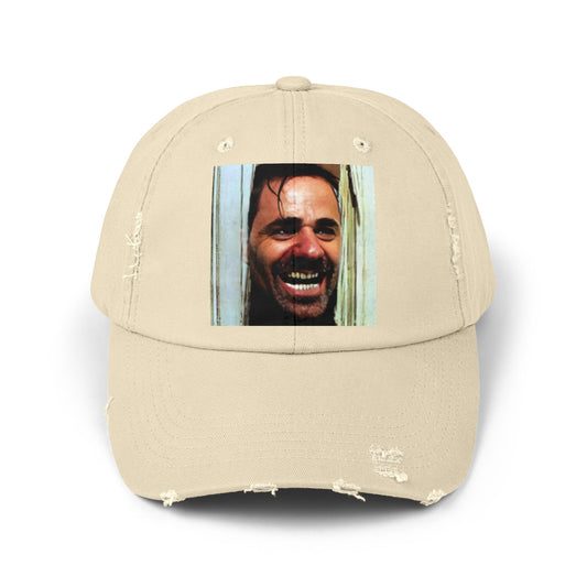 Distressed Hyena Attack Cap