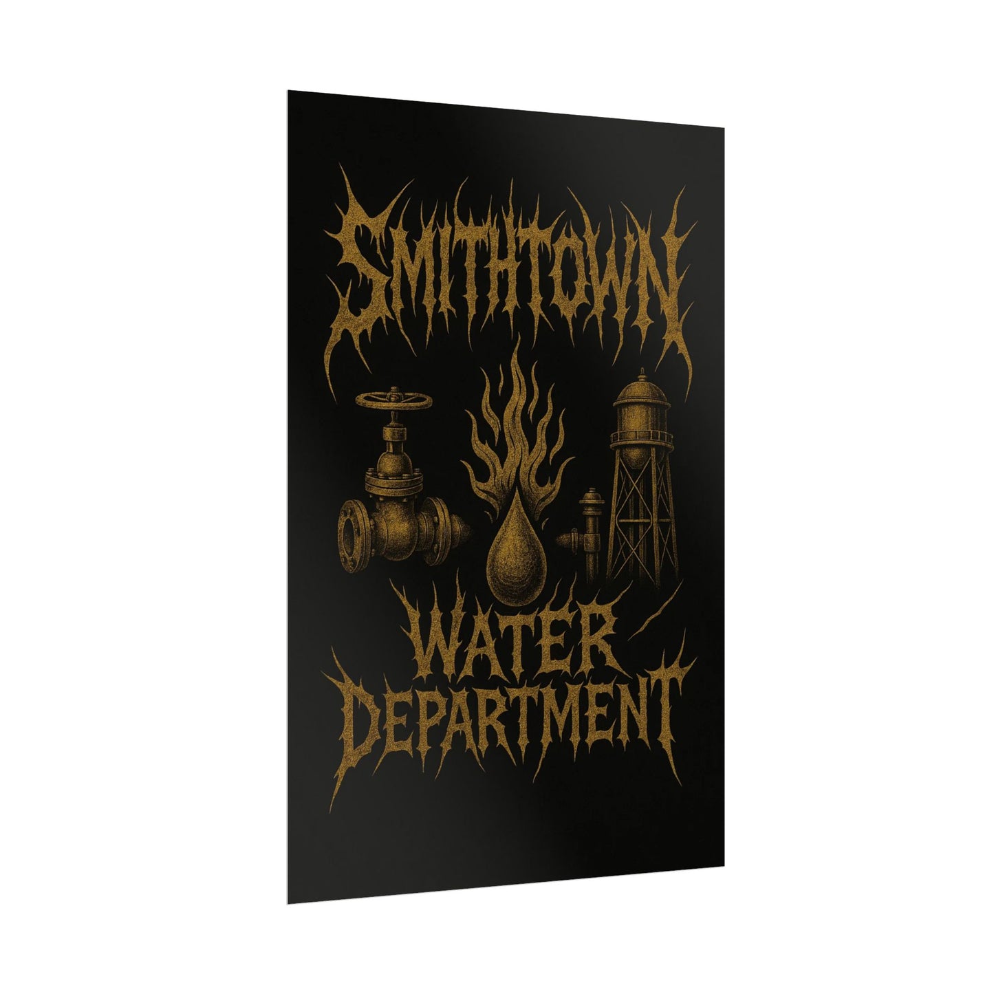 Smithtown Water Department Art Print Cuz!