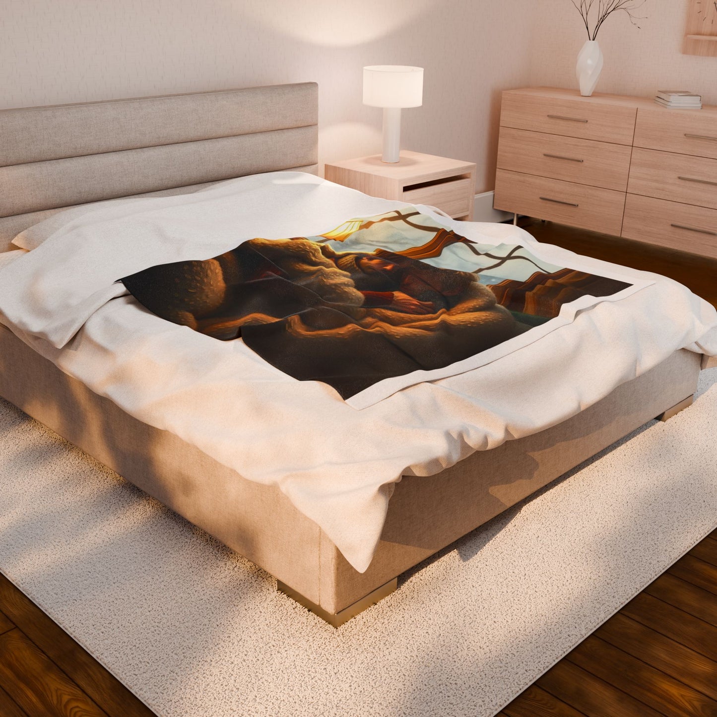 Snowstorm Plush Blanket