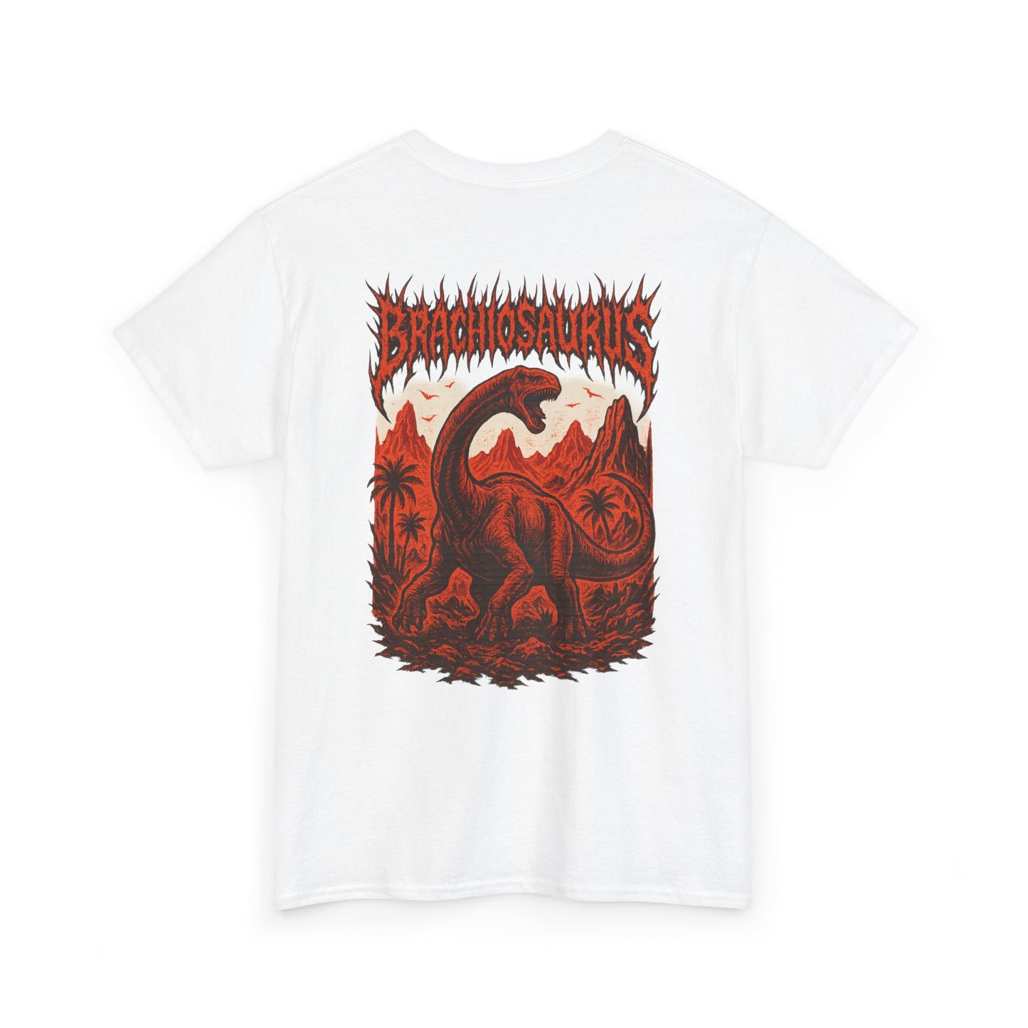 Brachiosaurus is Metal! (Back Print)