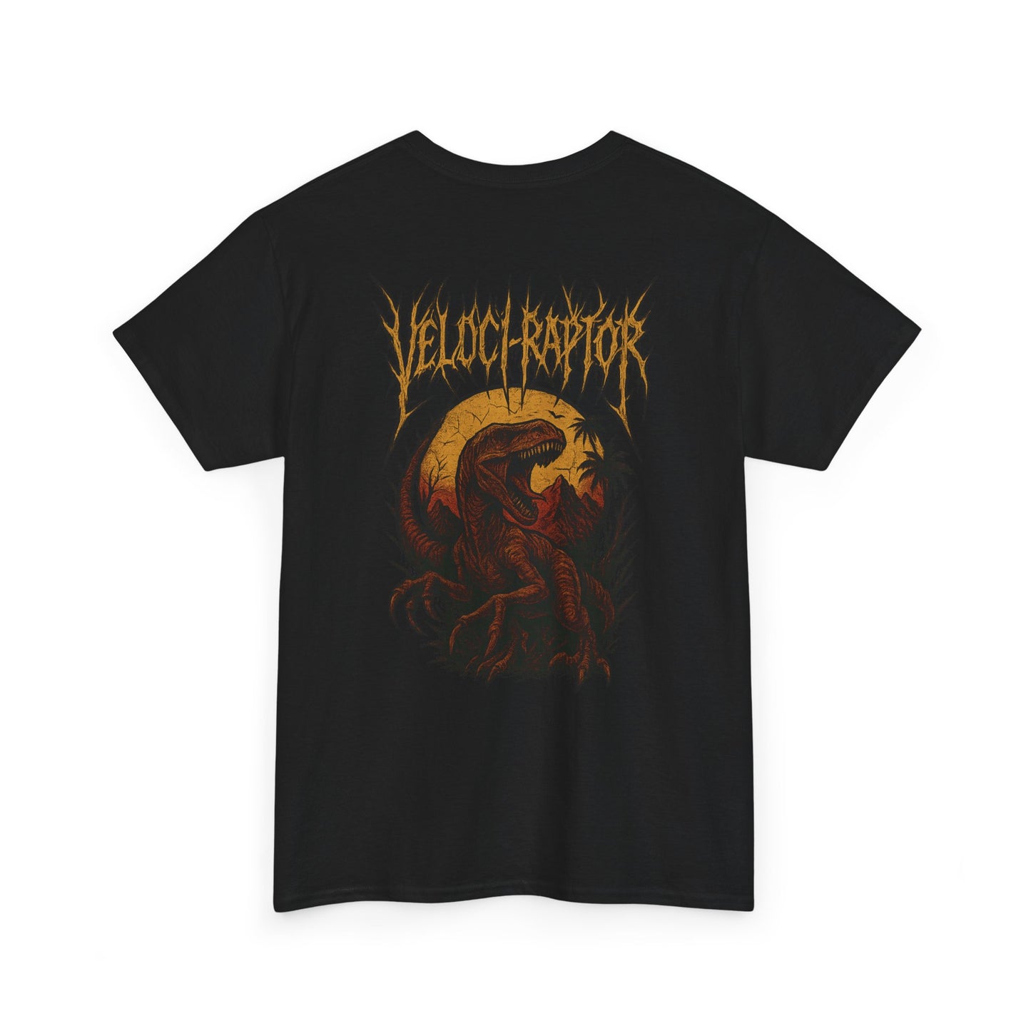 Velociraptor is Metal! (Back Print)