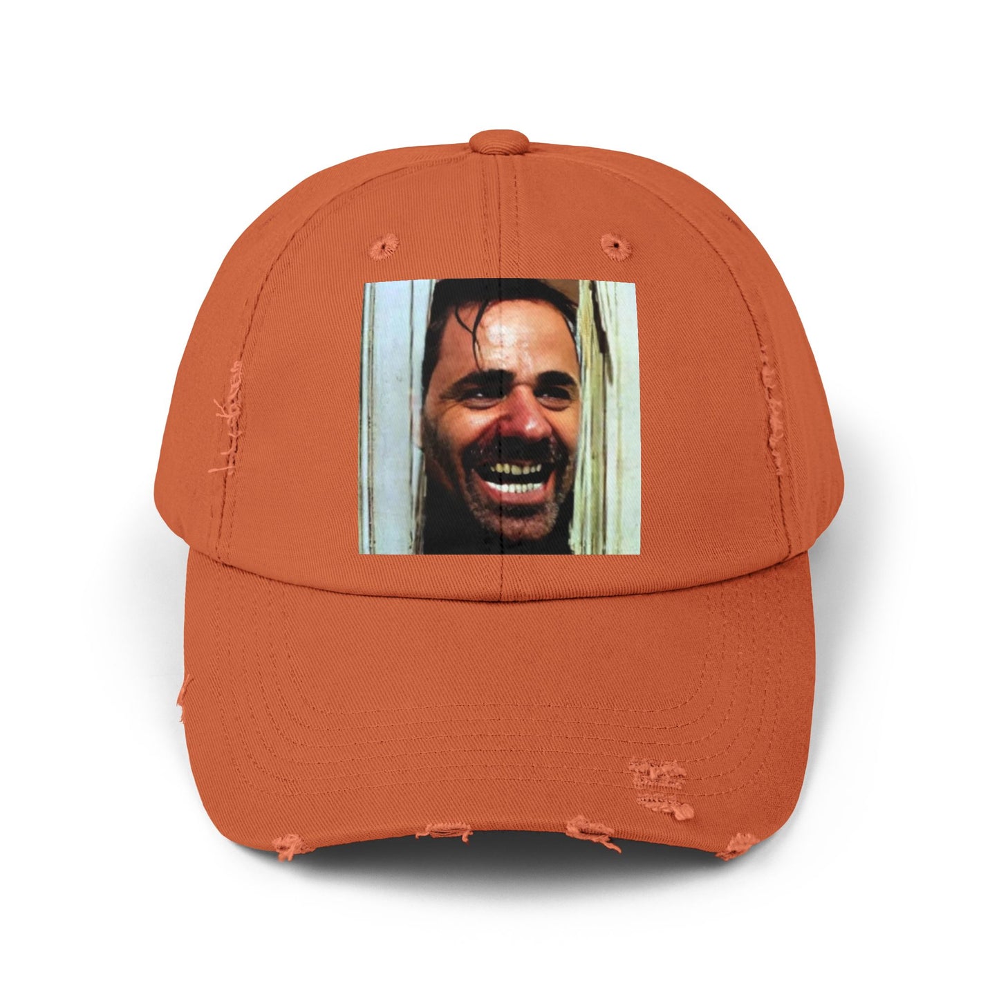 Distressed Hyena Attack Cap