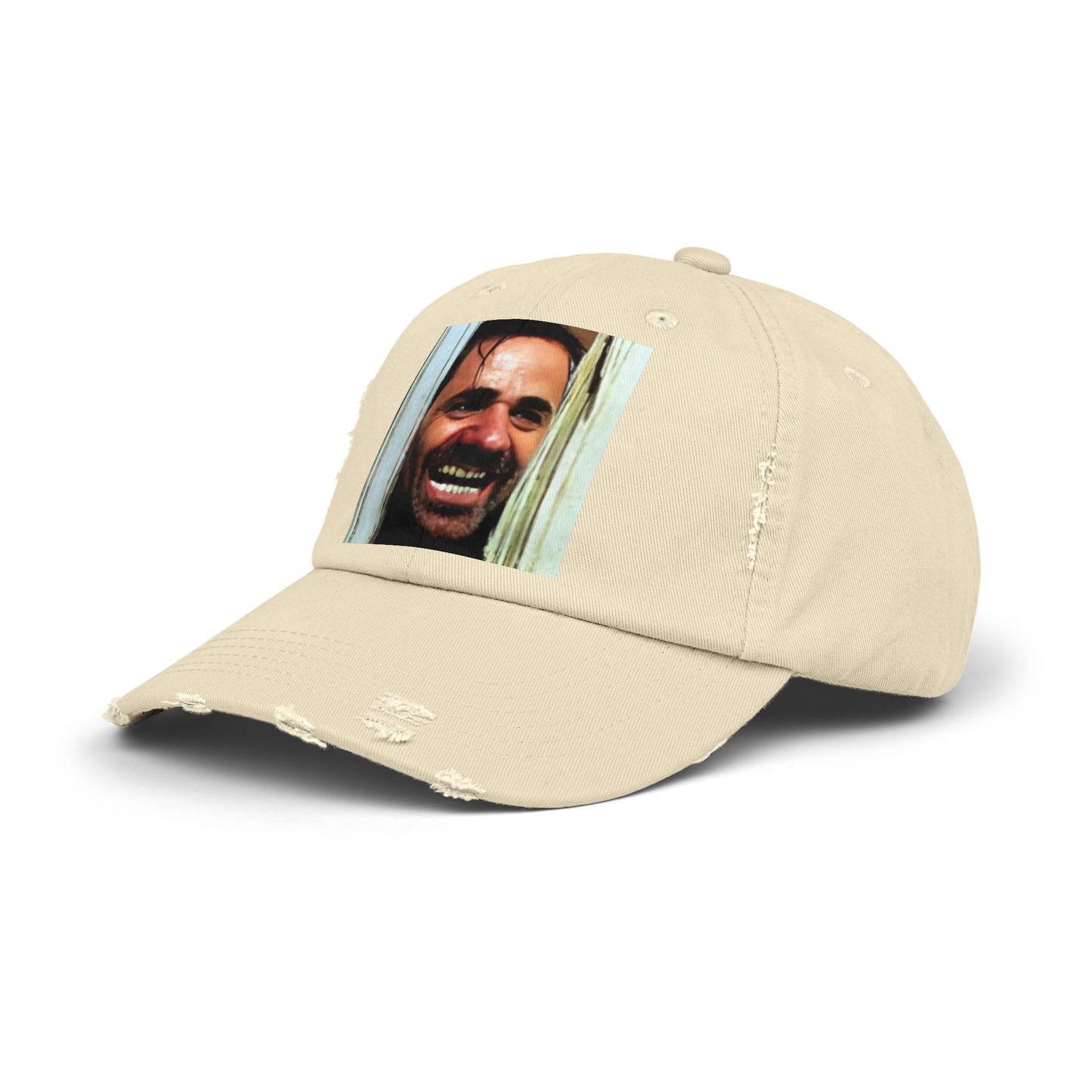 Distressed Hyena Attack Cap