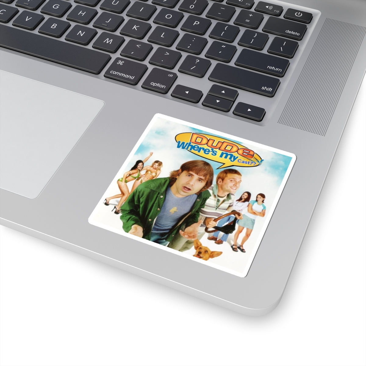 Dude Where's My Cast? Commemorative Stickers